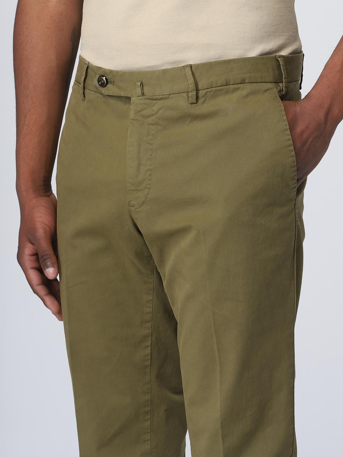PT TORINO PANTALONI: Pantalone Pt Torino in cotone, Verde - Img 3