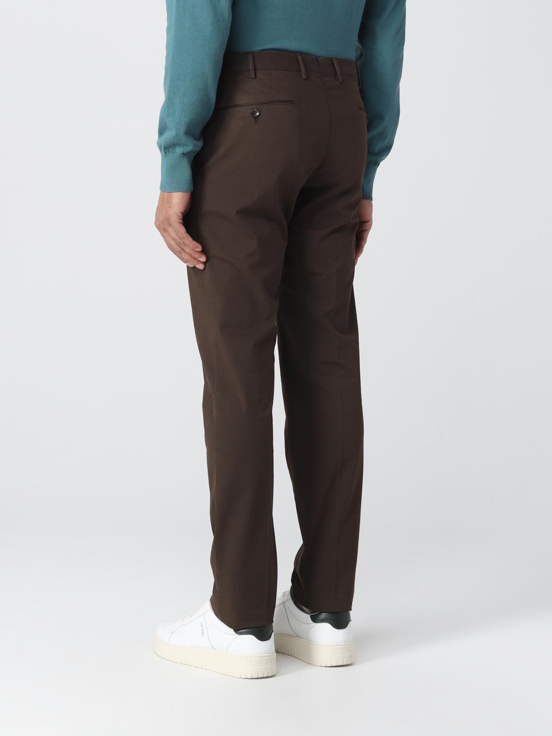PT TORINO PANTALONI: Pantalone Pt Torino in cotone, Marrone - Img 2