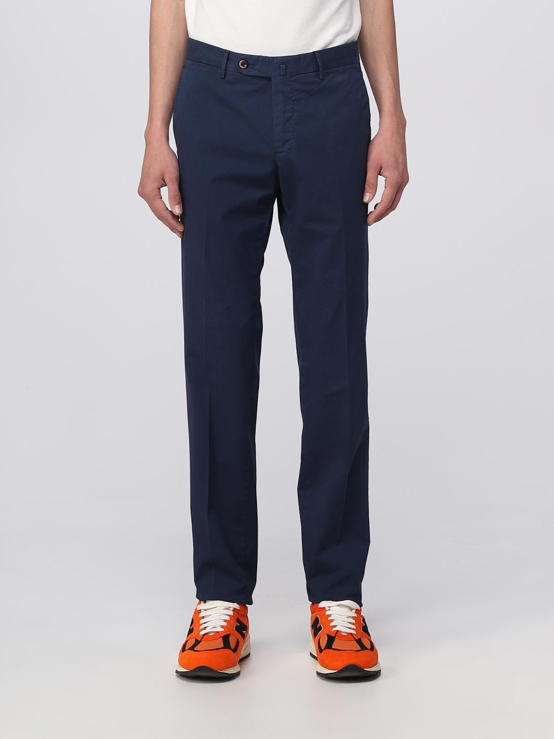 PT TORINO PANTALONI: Pantalone Pt Torino in cotone, Blue 1 - Img 1