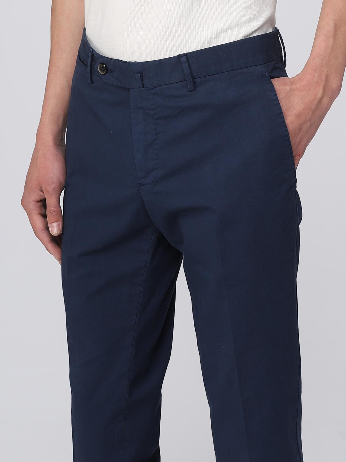 PT TORINO PANTALONI: Pantalone Pt Torino in cotone, Blue 1 - Img 3