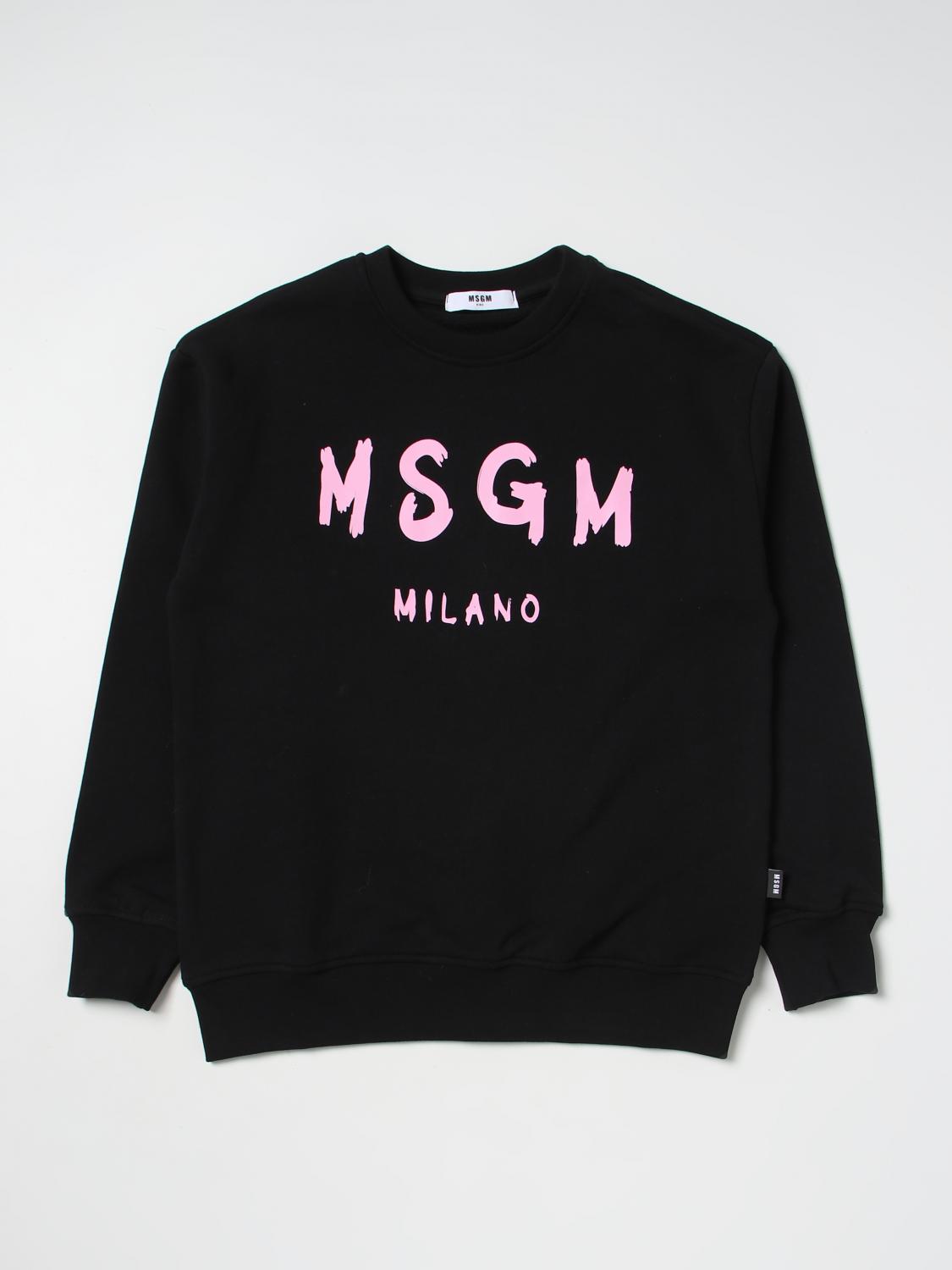 MSGM KIDS 毛衣: 毛衣 儿童 MSGM Kids, 黑色 - Img 1