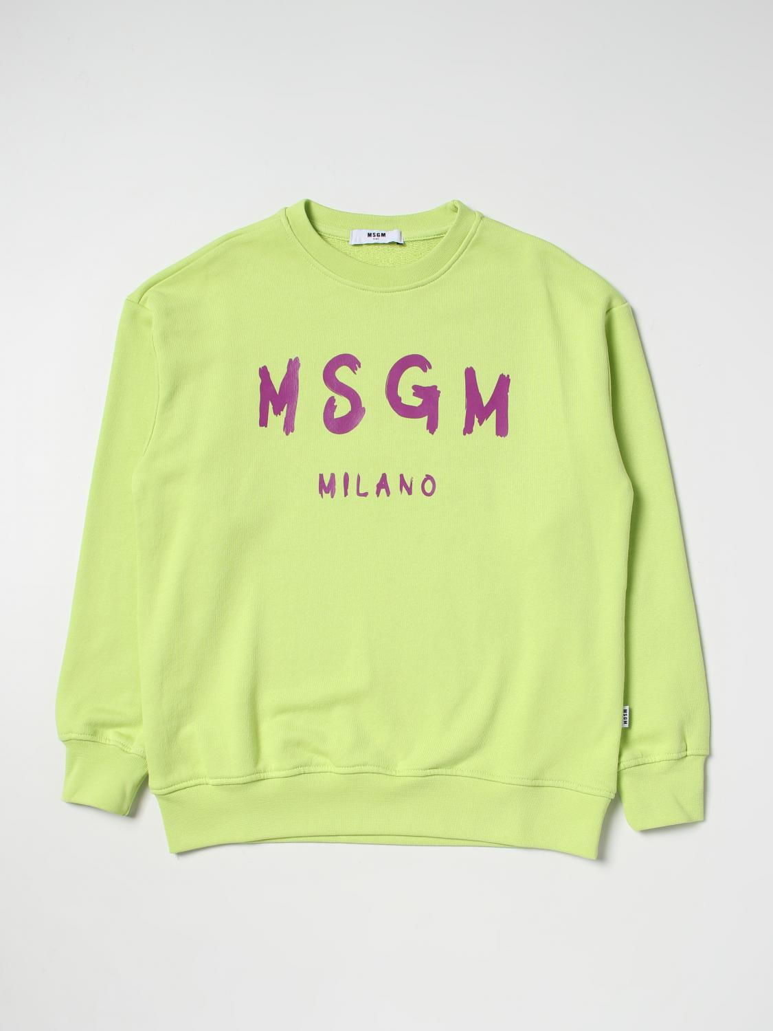 MSGM KIDS 毛衣: 毛衣 儿童 MSGM Kids, 青柠绿 - Img 1