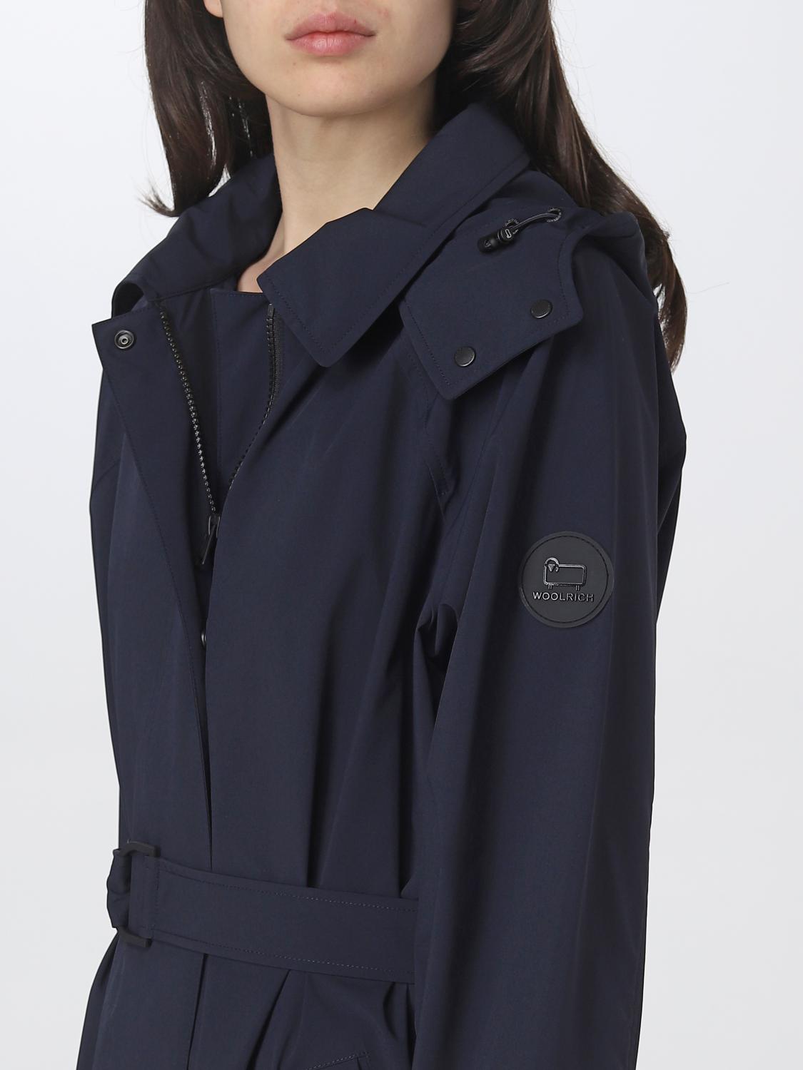 WOOLRICH ABRIGO: Abrigo mujer Woolrich, Azul Oscuro - Img 5