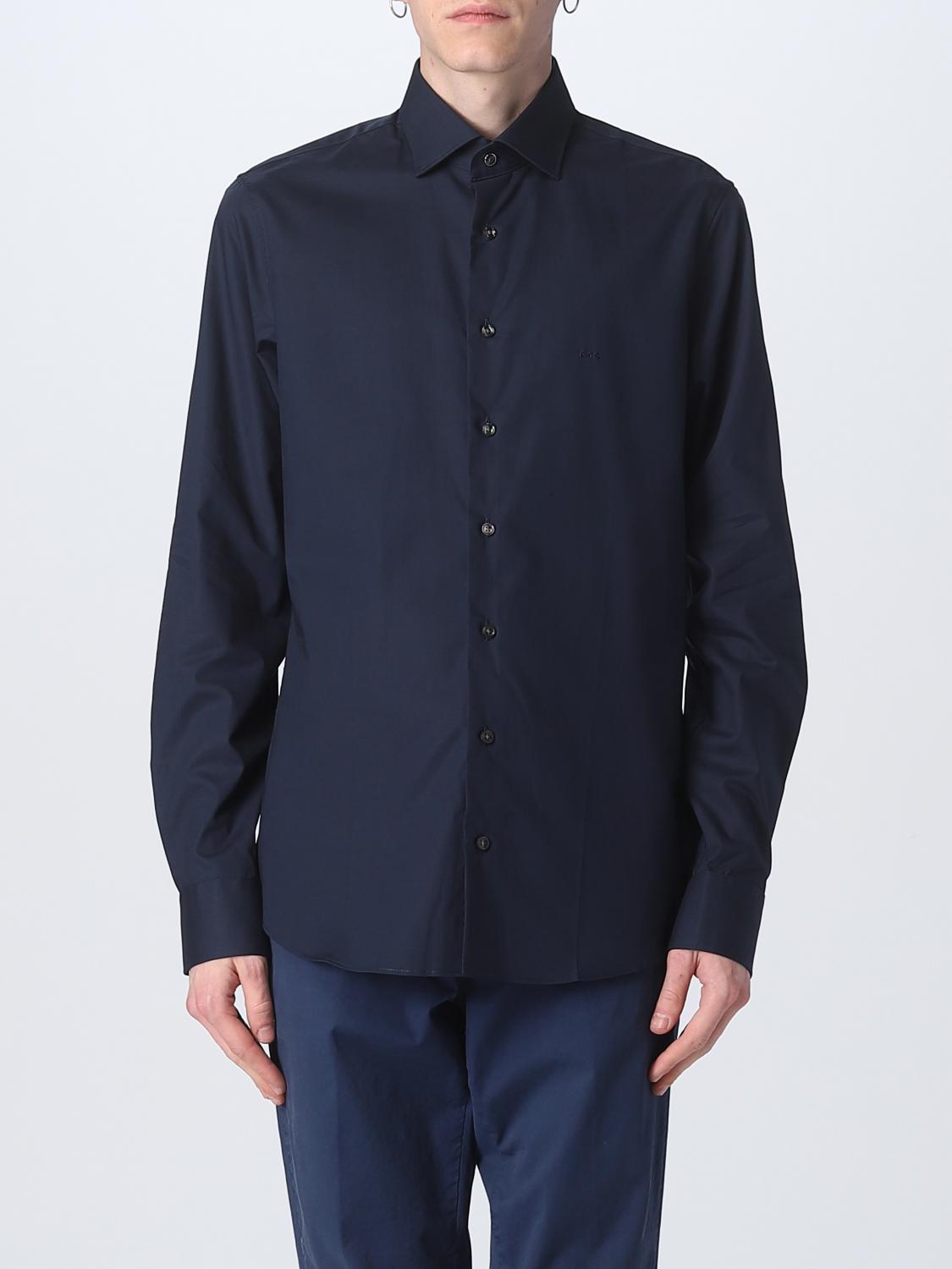 MICHAEL KORS CAMICIA: Camicia Michael Kors in popeline di cotone , Blue - Img 1