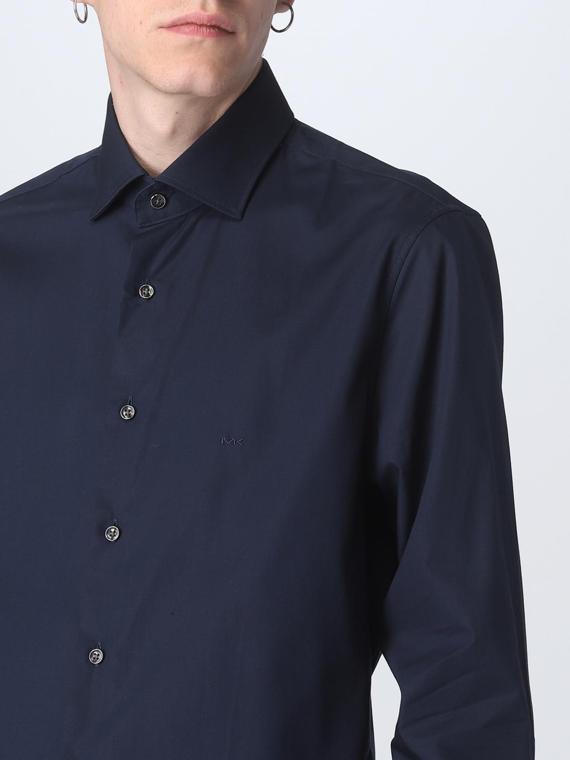 MICHAEL KORS CAMICIA: Camicia Michael Kors in popeline di cotone , Blue - Img 3