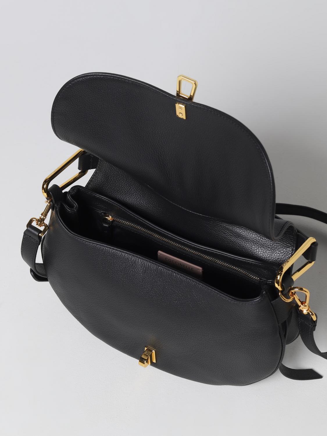 COCCINELLE SHOULDER BAG: Shoulder bag woman Coccinelle, Black - Img 3