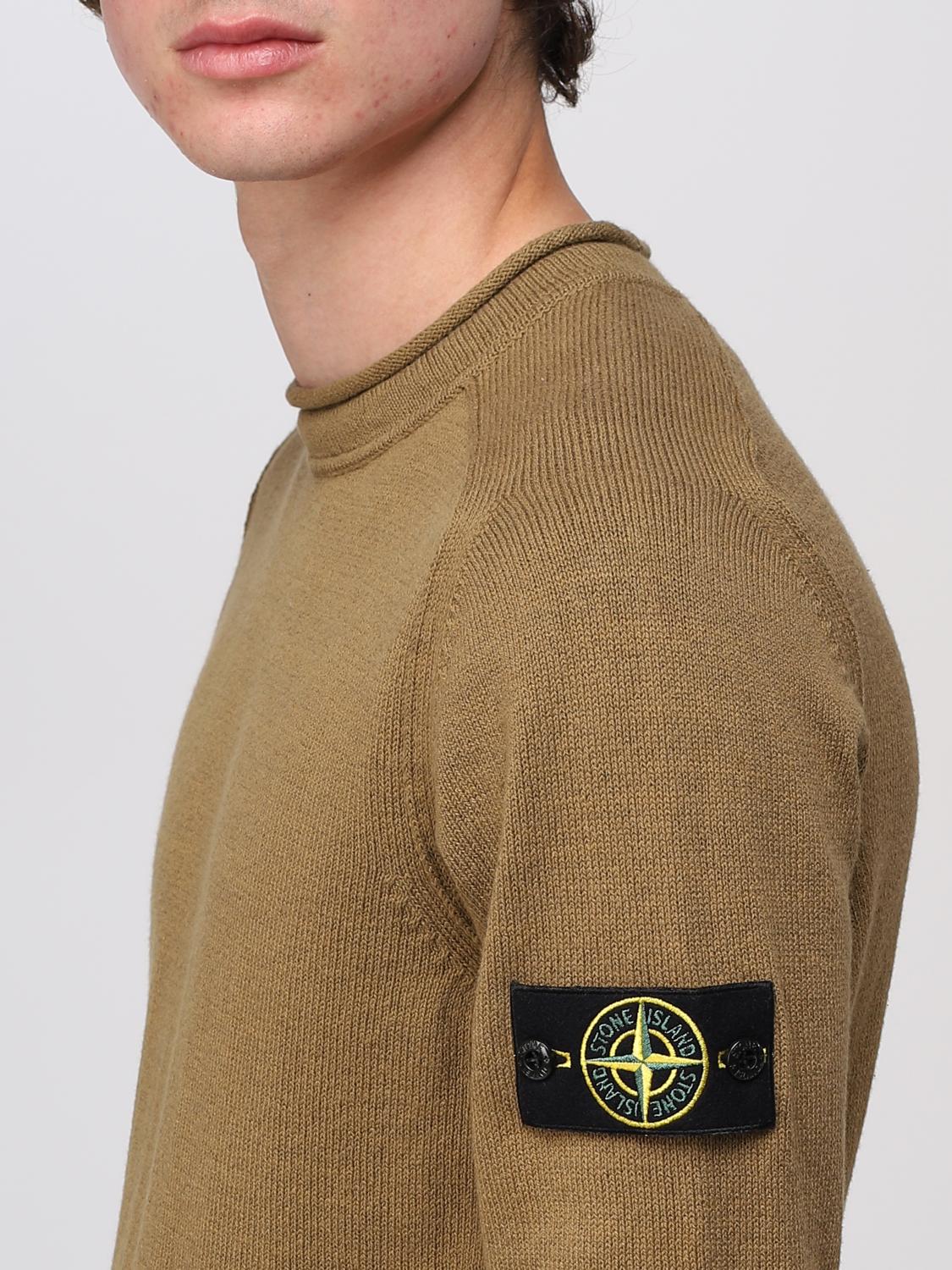 STONE ISLAND SWEATER: Sweater men Stone Island, Brown - Img 5