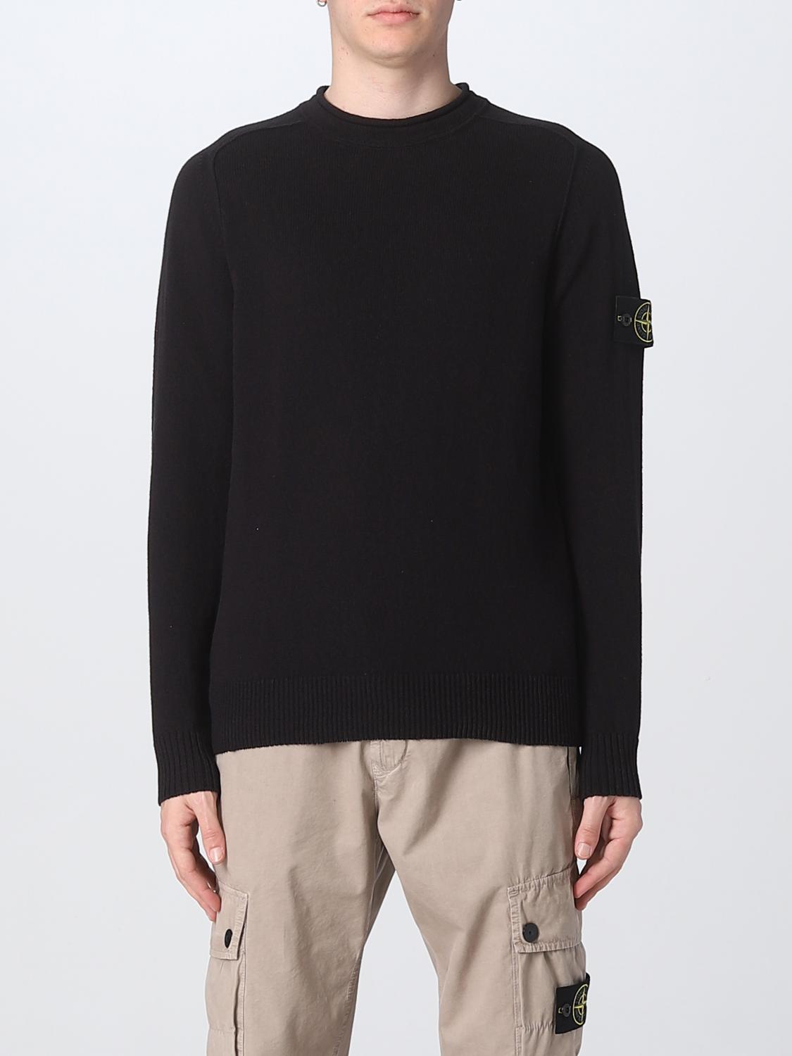 STONE ISLAND JERSEY: Jersey hombre Stone Island, Azul Marino - Img 1