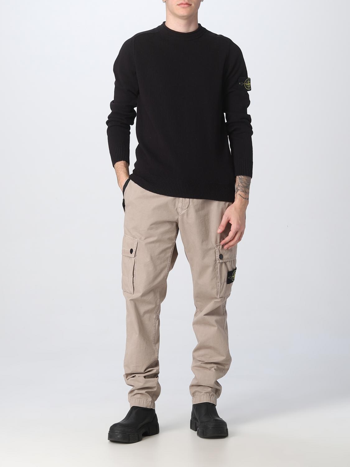 STONE ISLAND JERSEY: Jersey hombre Stone Island, Azul Marino - Img 2