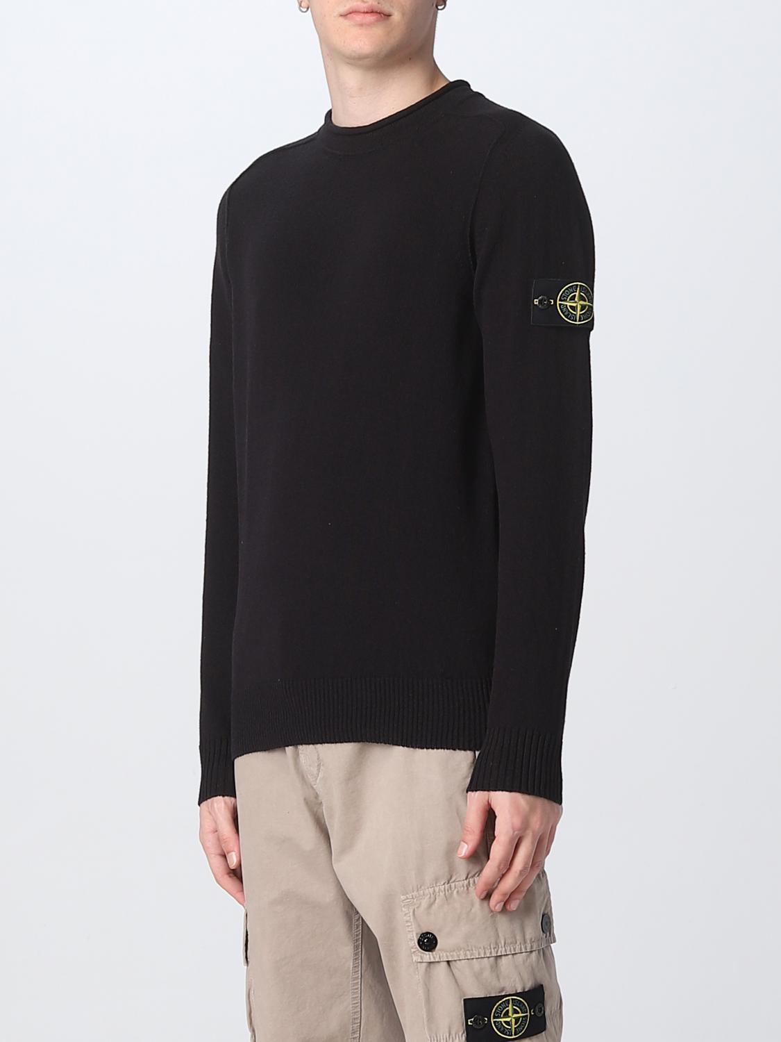 STONE ISLAND JERSEY: Jersey hombre Stone Island, Azul Marino - Img 4