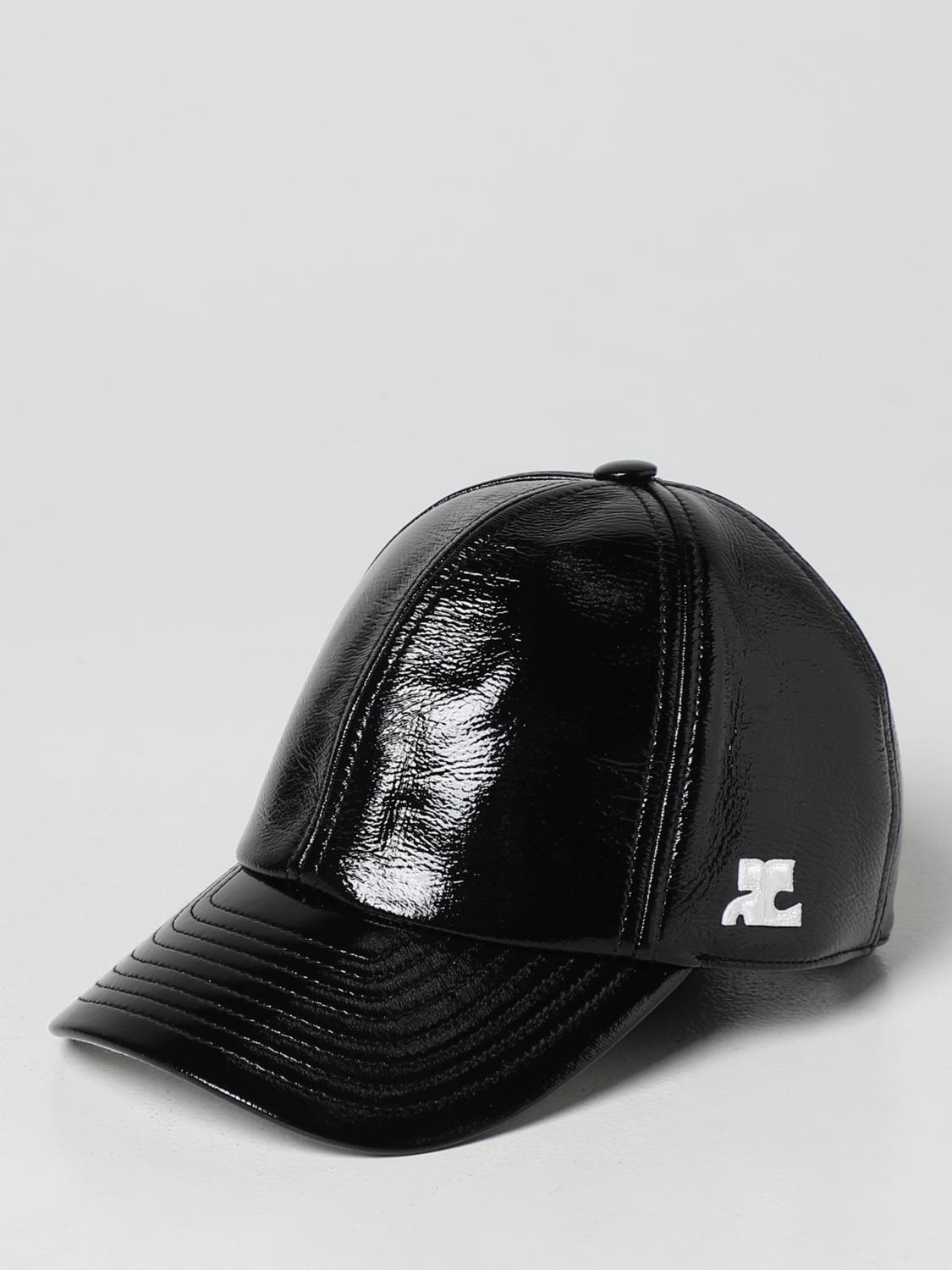 COURRÈGES SOMBRERO: Sombrero mujer CourrÈges, Negro - Img 1
