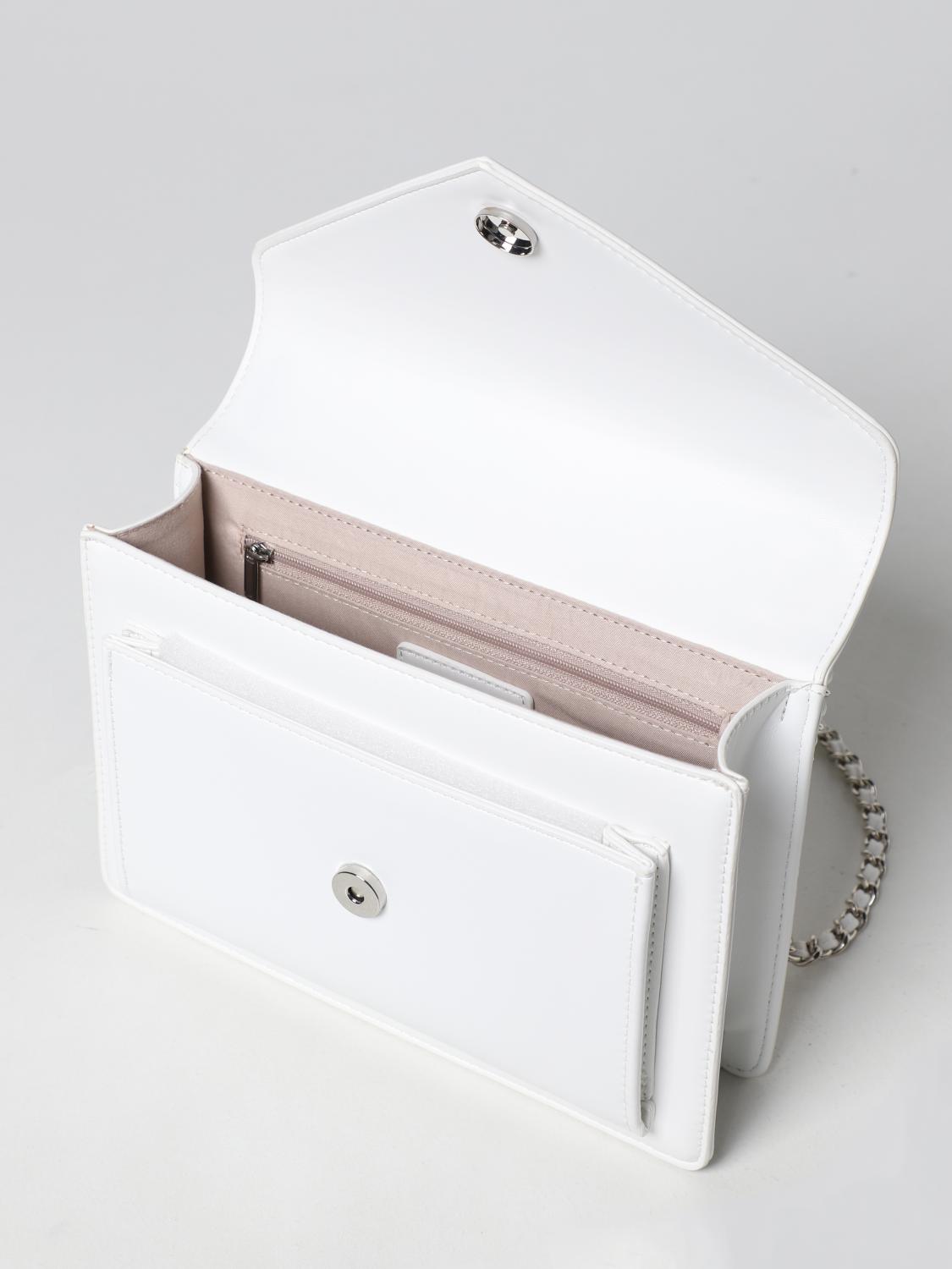 GAËLLE PARIS BORSA A SPALLA: Borsa Gaëlle Paris in pelle sintetica, Bianco - Img 3