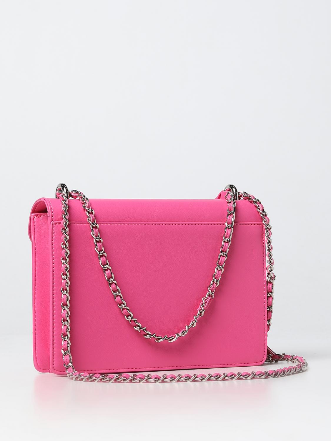 GAËLLE PARIS BORSA A SPALLA: Borsa Gaëlle Paris in pelle sintetica, Fuxia - Img 2