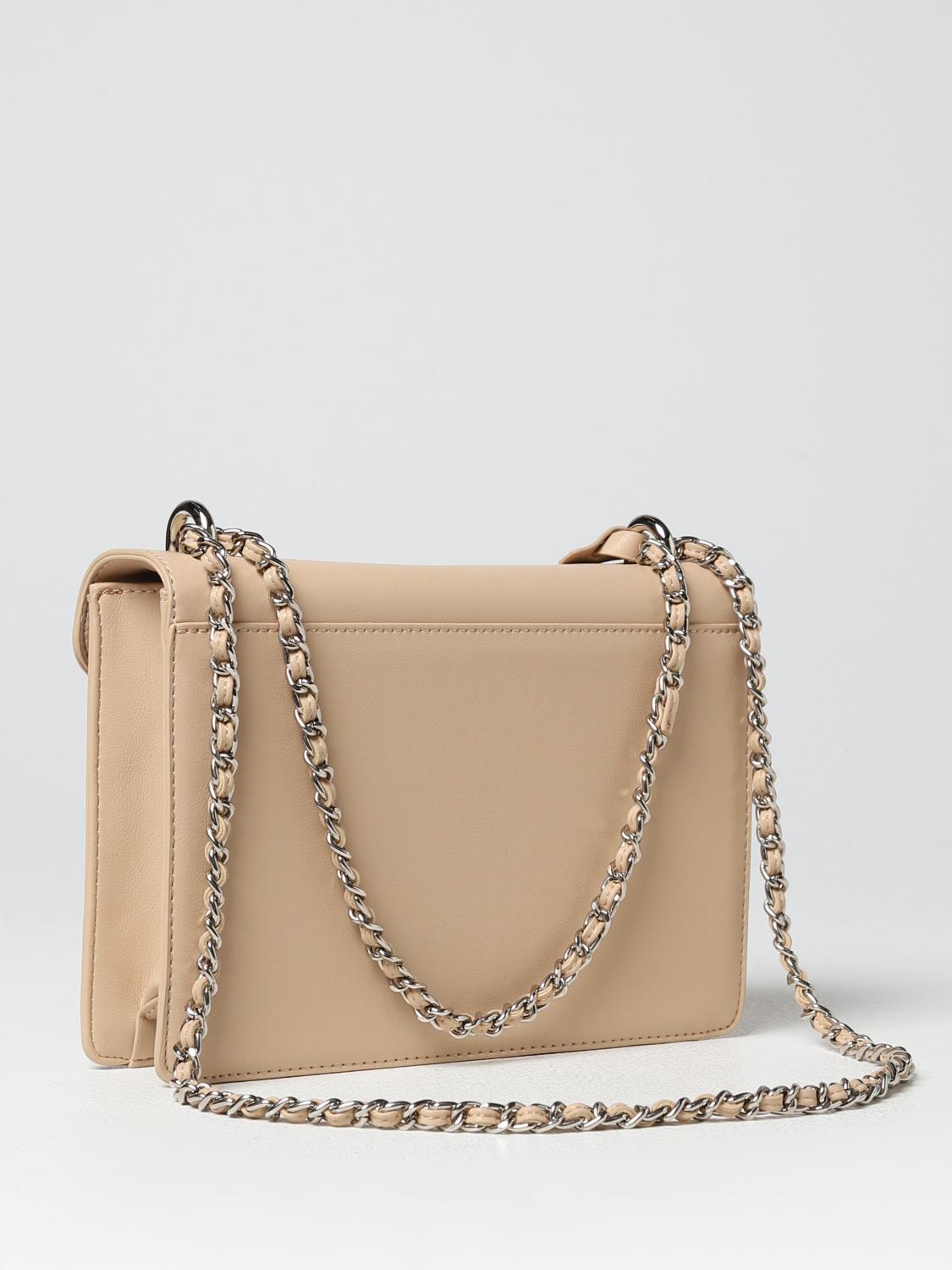 GAËLLE PARIS BORSA A SPALLA: Borsa Gaëlle Paris in pelle sintetica, Beige - Img 2