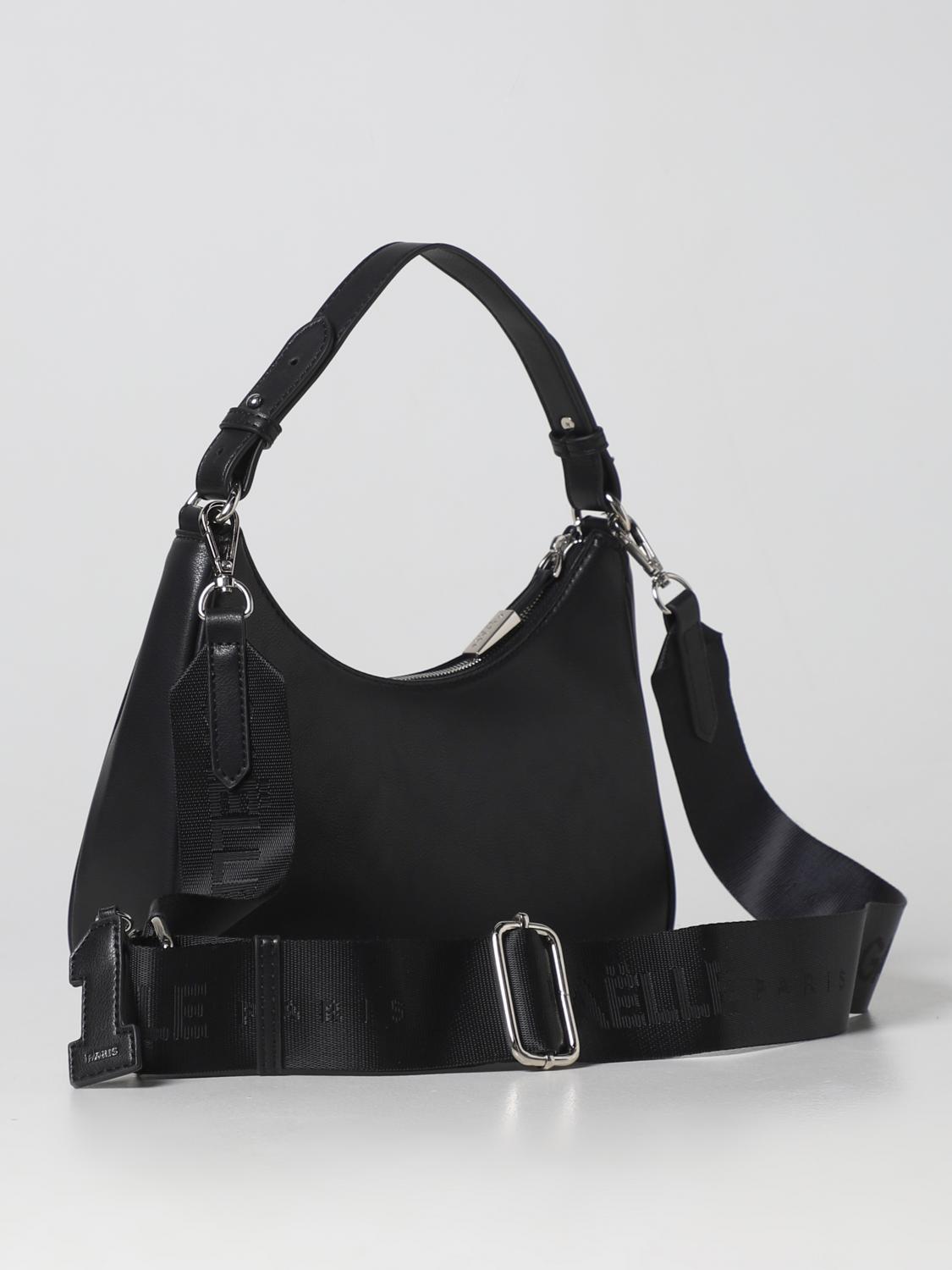 GAËLLE PARIS BORSA A SPALLA: Borsa Gaëlle Paris in pelle sintetica, Nero - Img 2