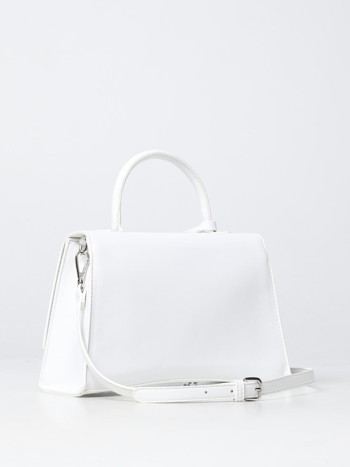 GAËLLE PARIS BORSA A MANO: Borsa Gaëlle Paris in pelle sintetica con nappa amovibile, Bianco - Img 2