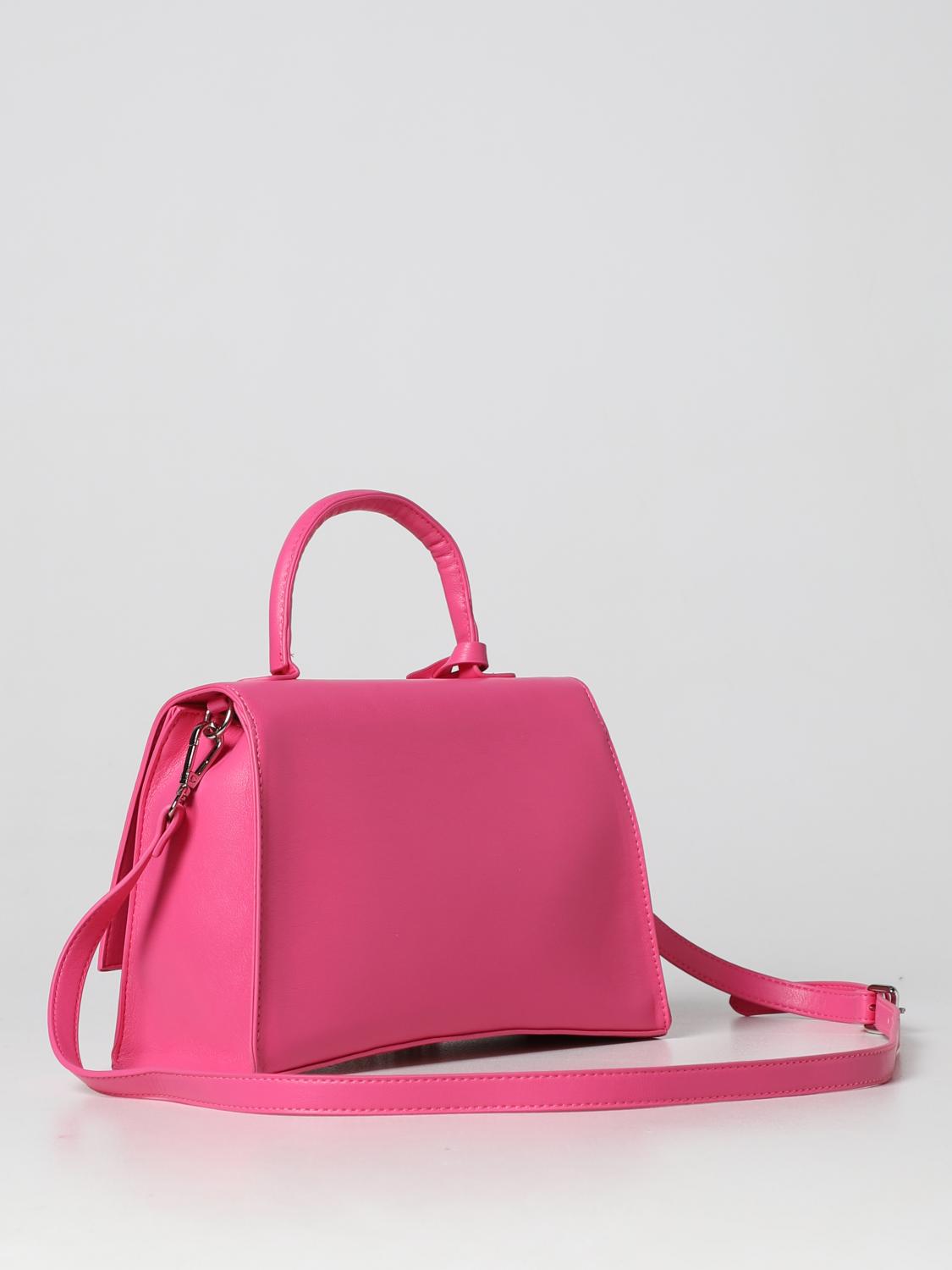 GAËLLE PARIS BORSA A MANO: Borsa Gaëlle Paris in pelle sintetica con nappa amovibile, Fuxia - Img 2