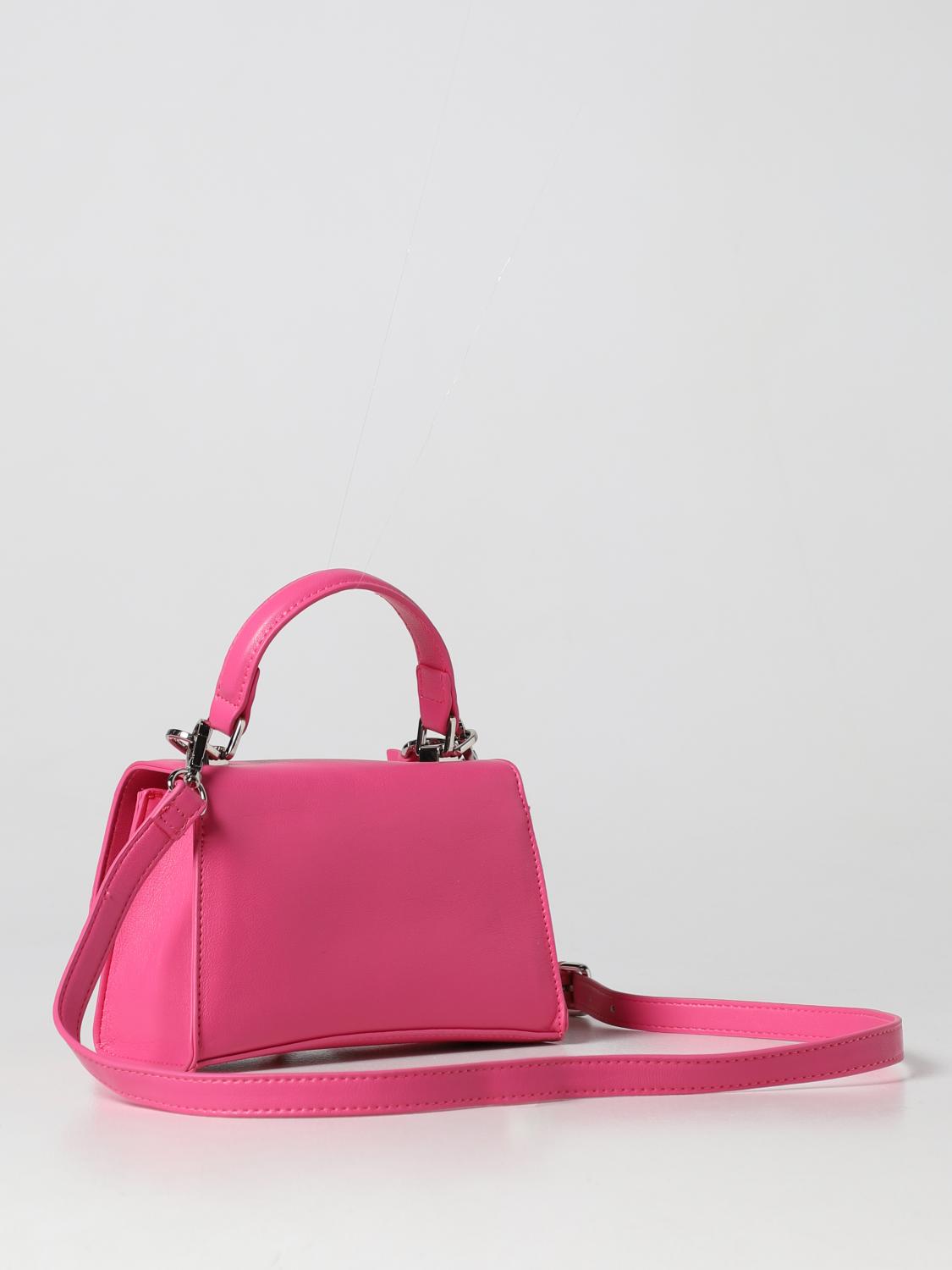 GAËLLE PARIS BORSA MINI: Borsa Gaëlle Paris in pelle sintetica, Fuxia - Img 2