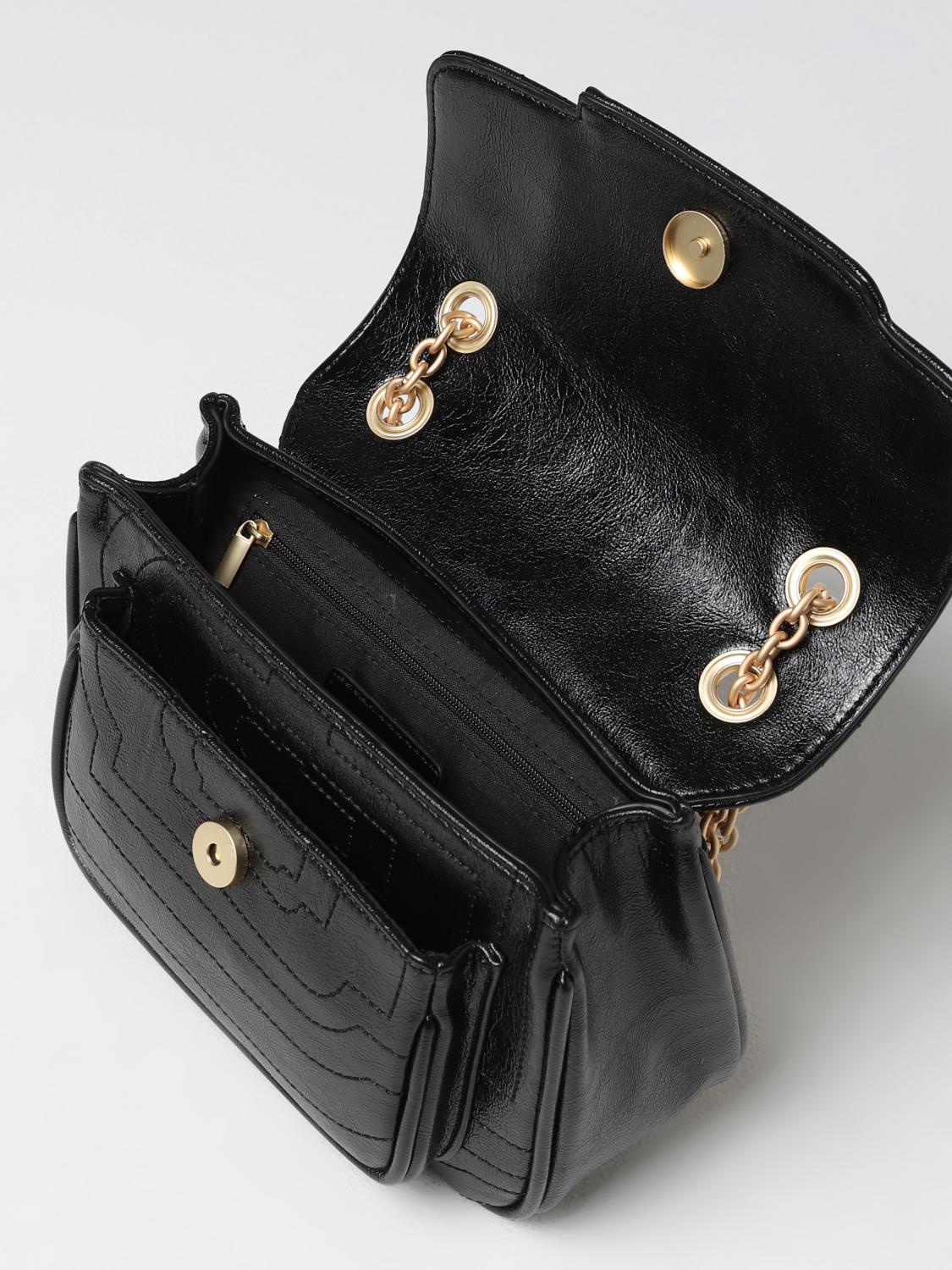 GAËLLE PARIS BORSA A SPALLA: Borsa Gaëlle Paris in pelle sintetica, Nero - Img 3