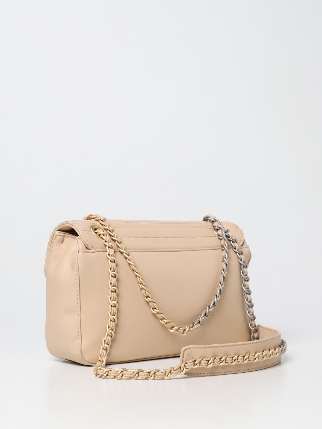 GAËLLE PARIS BORSA A SPALLA: Borsa Gaëlle Paris in pelle sintetica matelassé, Beige - Img 2