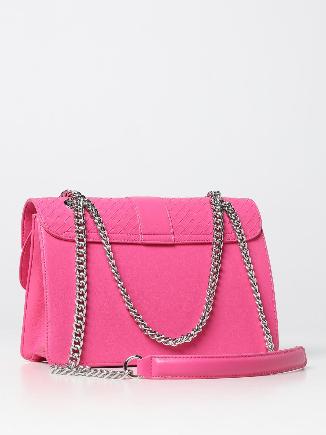 GAËLLE PARIS BORSA A SPALLA: Borsa Gaëlle Paris in pelle sintetica, Fuxia - Img 2