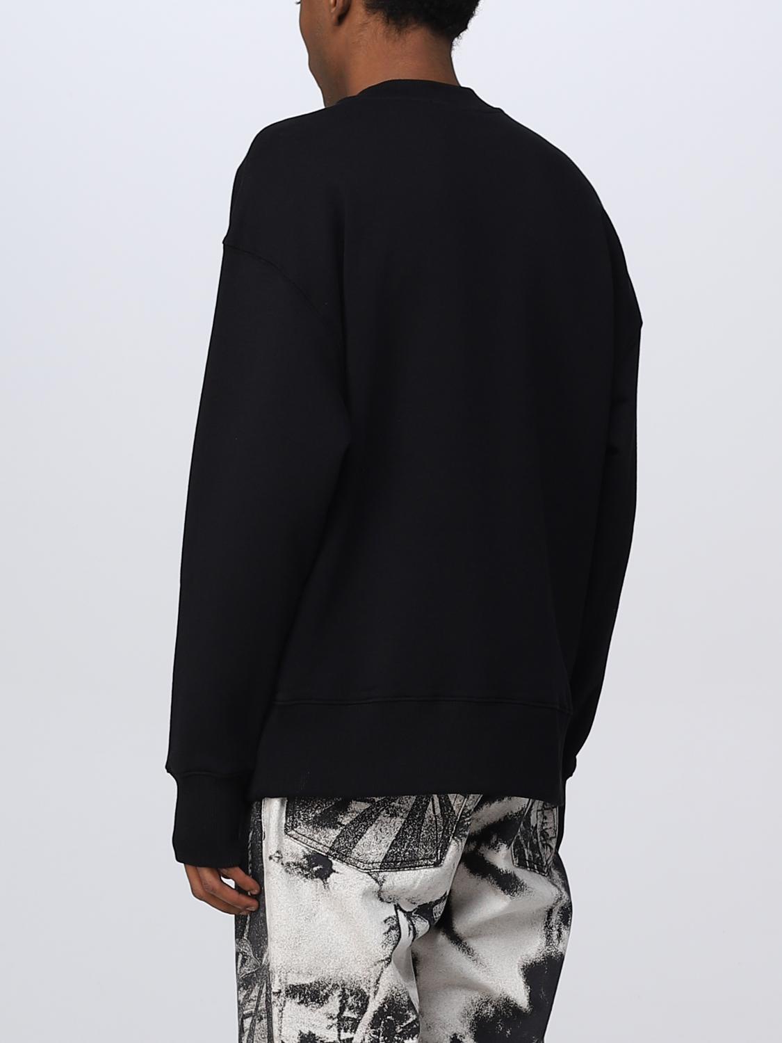 MSGM SWEATSHIRT: Sweatshirt men MSGM, Black - Img 3