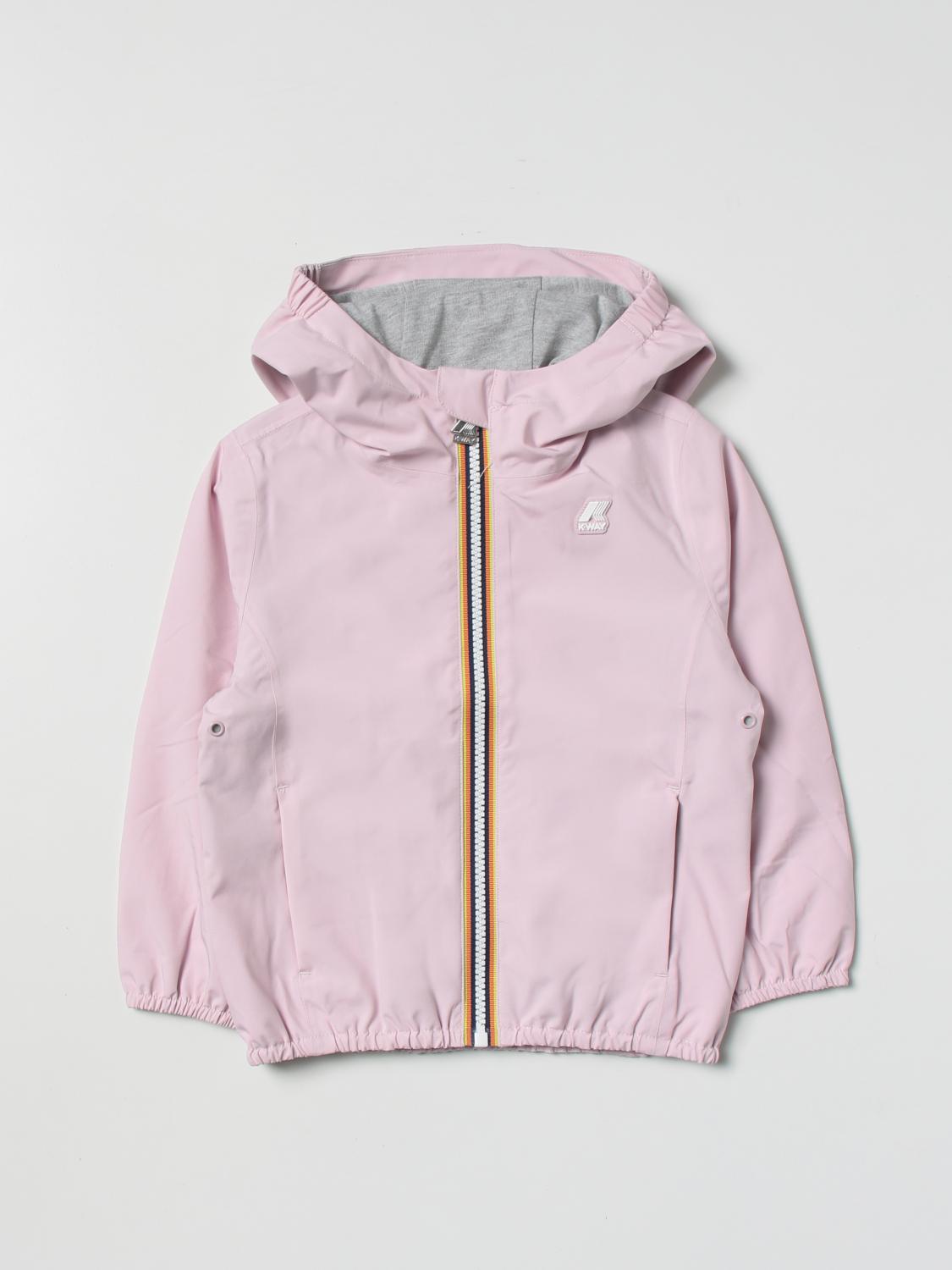 K-WAY CHAQUETA: Chaqueta niños K-way, Rosa - Img 1