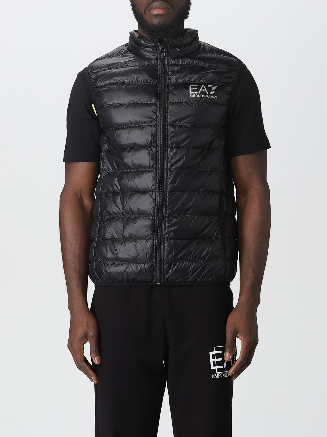 Ea7 スーツベスト メンズ - ブラック | 8NPQ01PN29Z | GIGLIO.COM