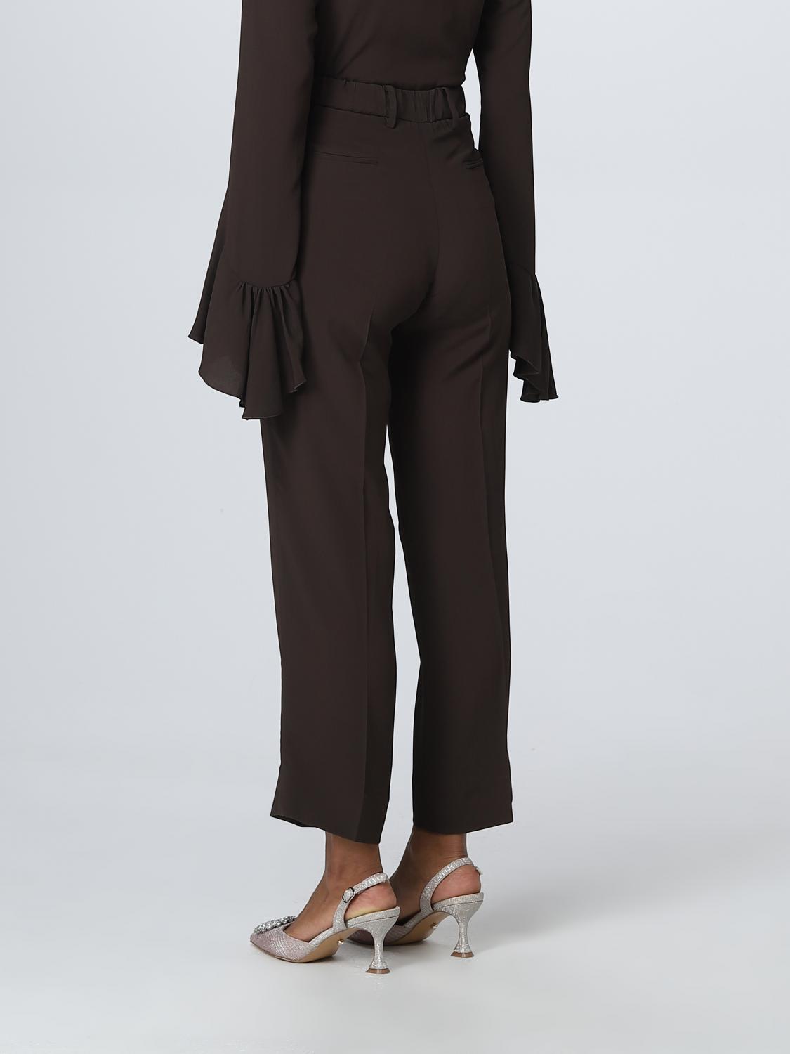 N° 21 PANTALONI: Pantalone donna N° 21, Marrone - Img 3