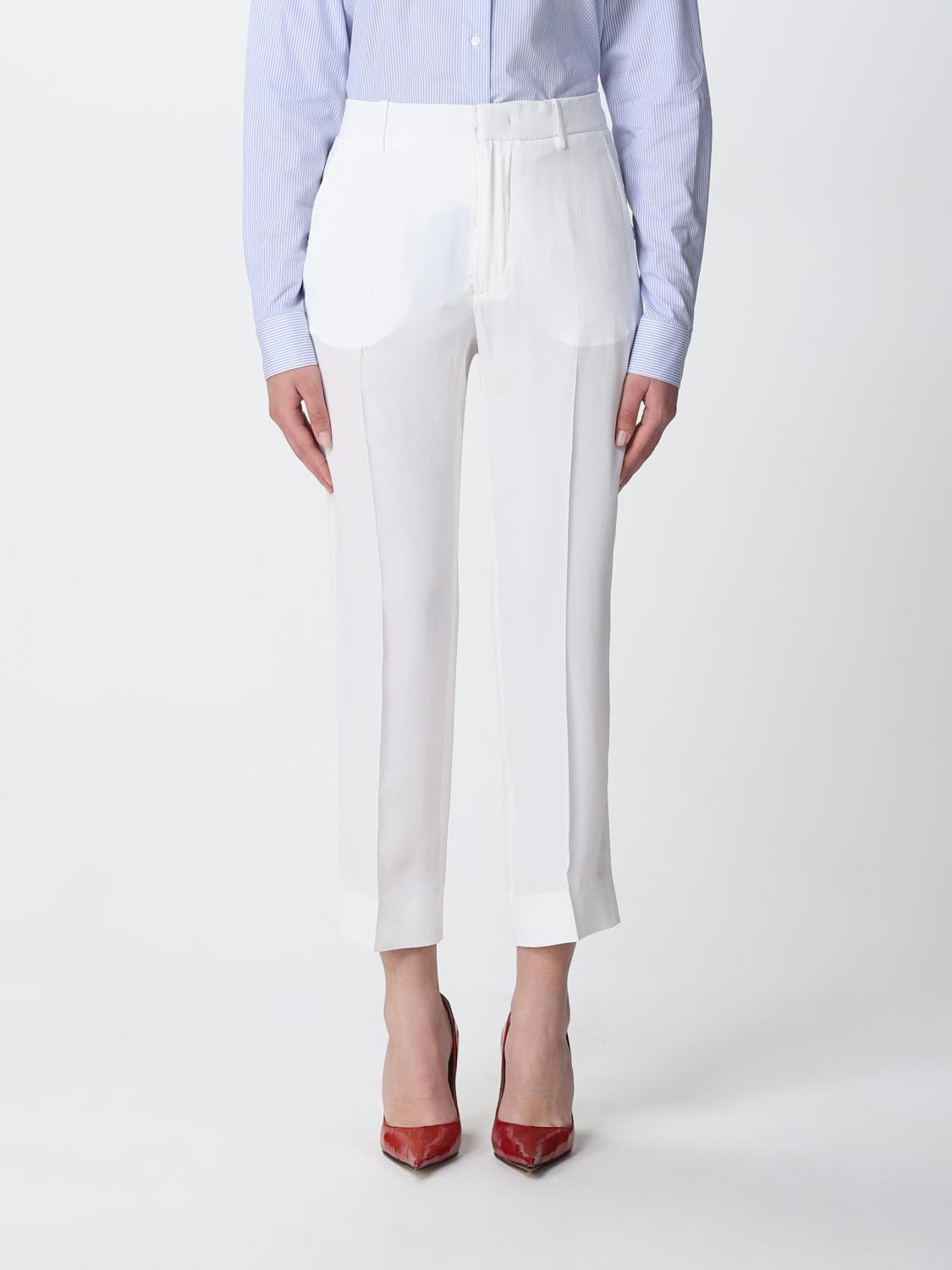 N° 21 PANTALONI: Pantalone donna N° 21, Crema - Img 1
