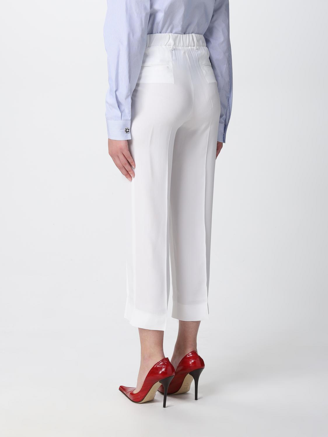 N° 21 PANTALONI: Pantalone donna N° 21, Crema - Img 3
