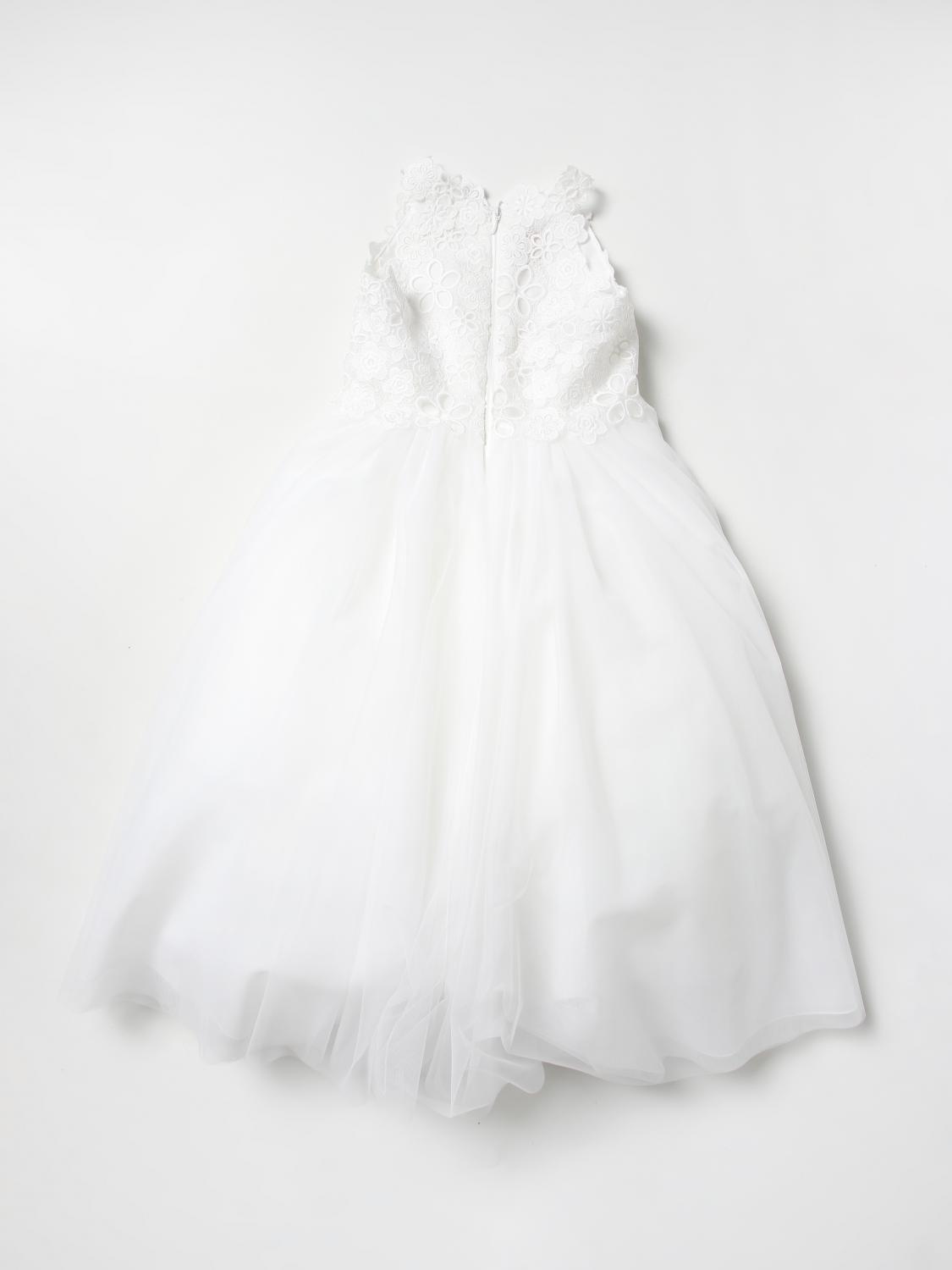 COLORI CHIARI VESTIDO: Vestido niños Colori Chiari, Leche - Img 2