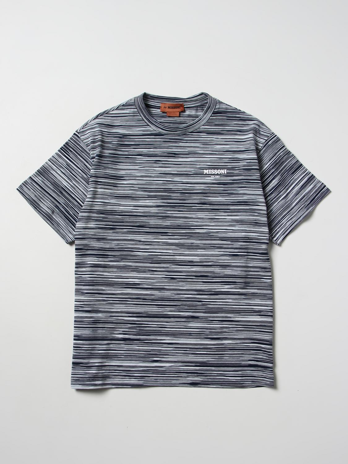 MISSONI CAMISETA: Camiseta niños Missoni, Azul Oscuro - Img 1