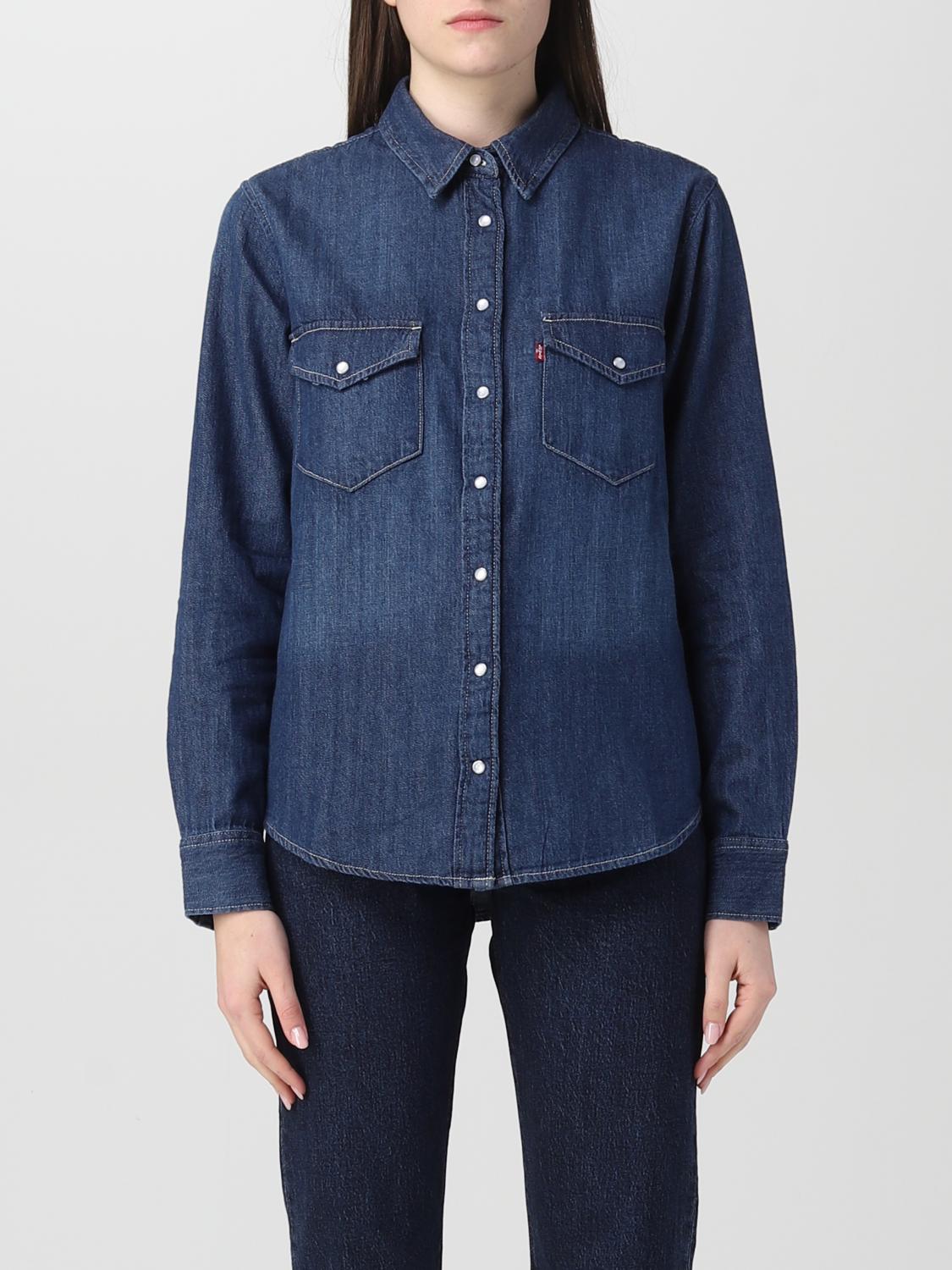 LEVI'S CAMICIA: Camicia Levi's in denim, Blue 1 - Img 1