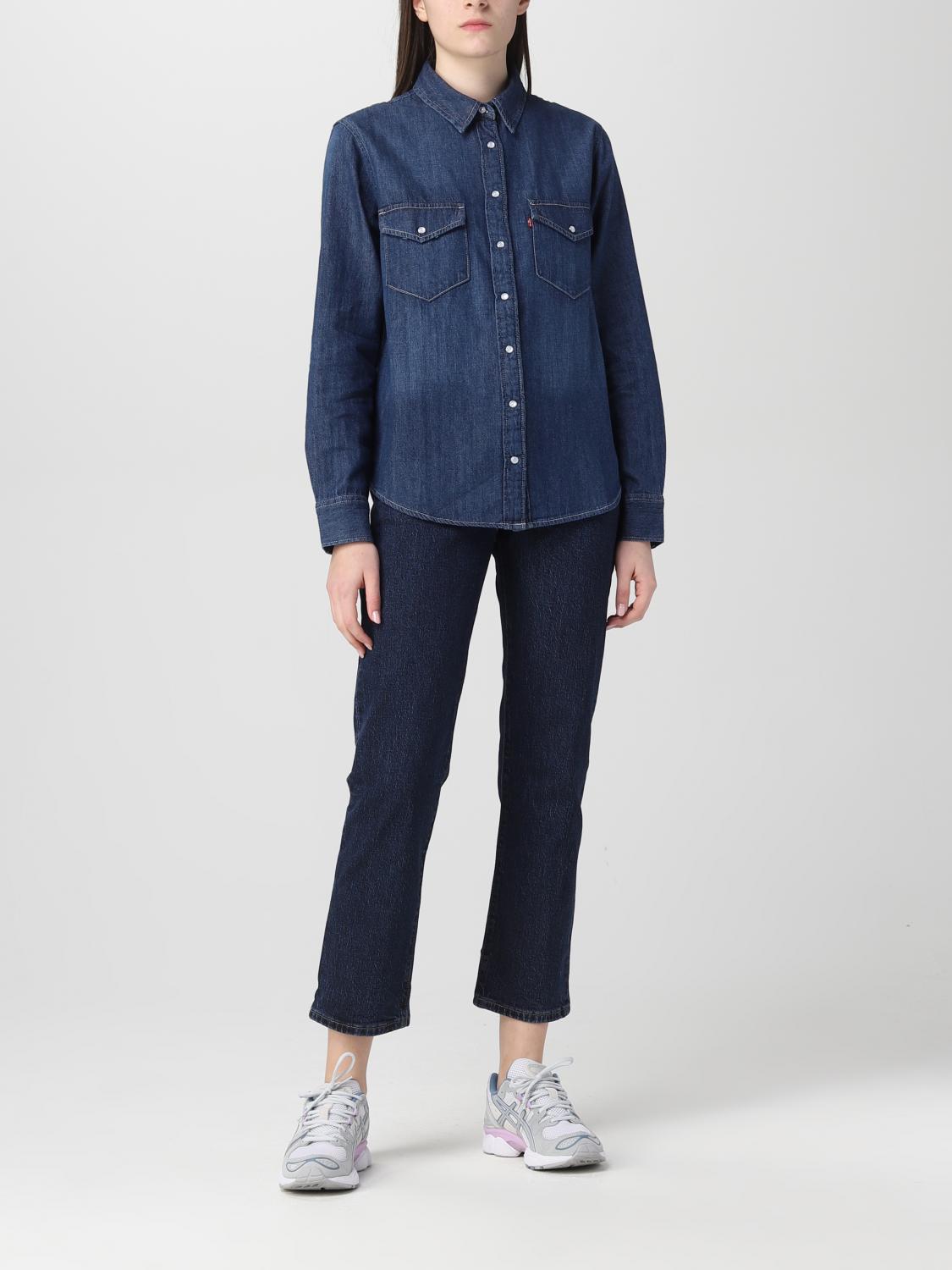LEVI'S CAMICIA: Camicia Levi's in denim, Blue 1 - Img 2