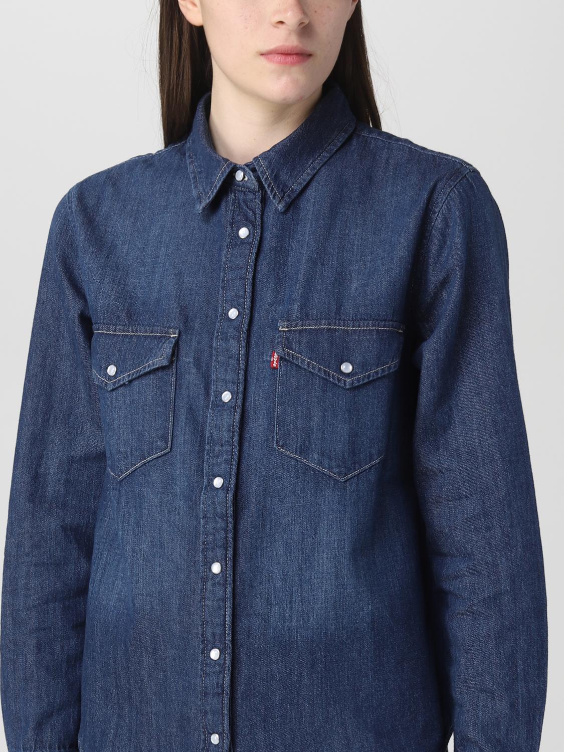 LEVI'S CAMICIA: Camicia Levi's in denim, Blue 1 - Img 4