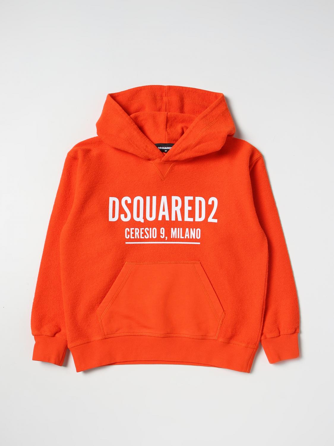 DSQUARED2 PULLOVER: Pullover kinder Dsquared2 Junior, Orange - Img 1