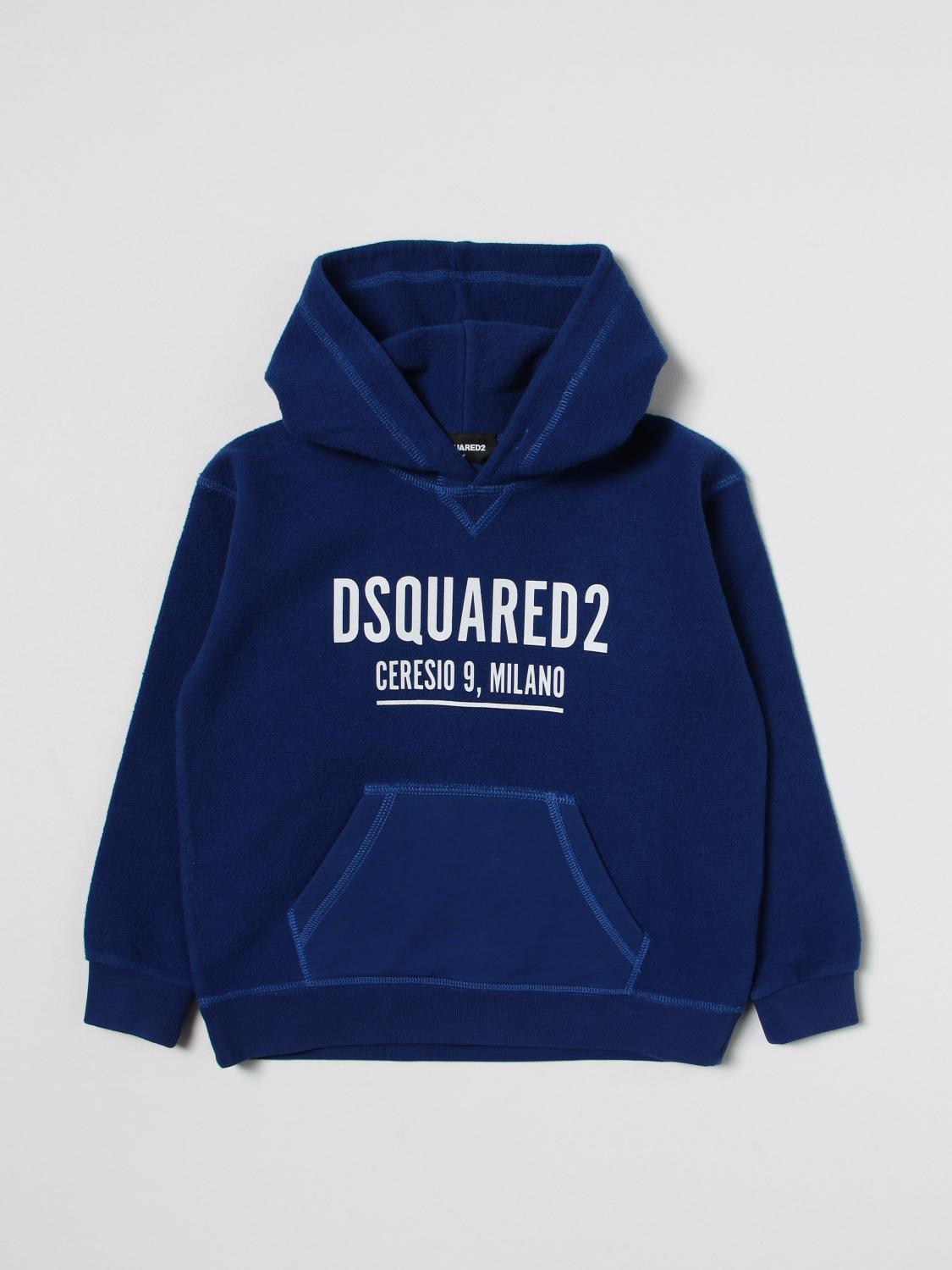 DSQUARED2 PULL: Pull enfant Dsquared2 Junior, Bleu - Img 1
