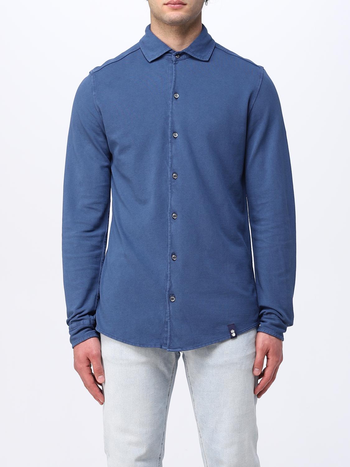 DRUMOHR CAMISA: Polo hombre Drumohr, Azul Oscuro - Img 1