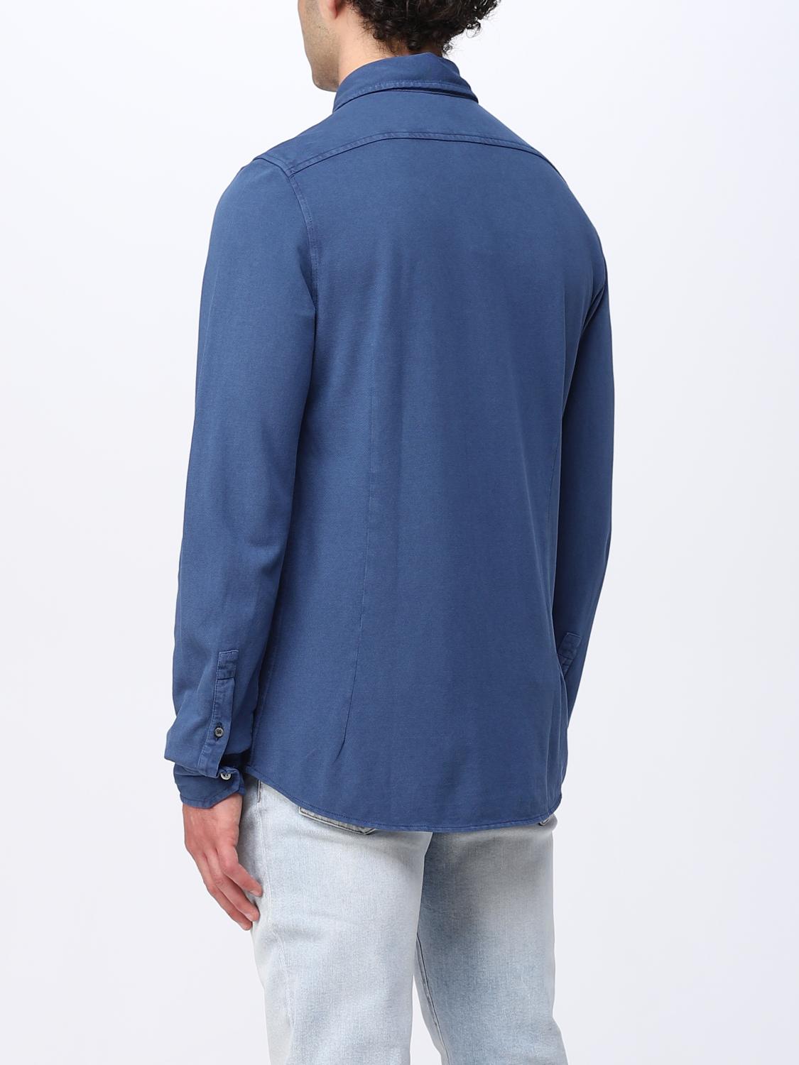 DRUMOHR CAMISA: Polo hombre Drumohr, Azul Oscuro - Img 2