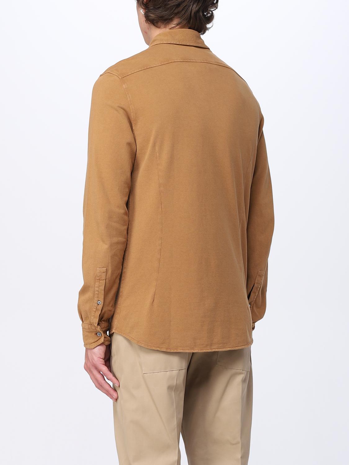DRUMOHR CAMISA: Polo hombre Drumohr, Marrón - Img 2