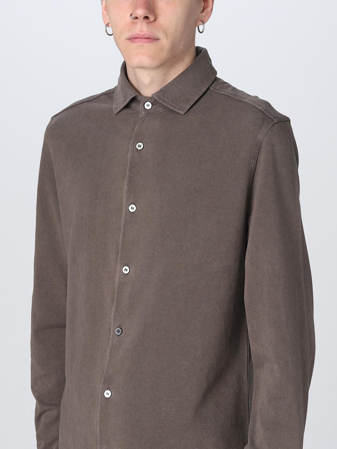 DRUMOHR SHIRT: Polo shirt men Drumohr, Olive - Img 3