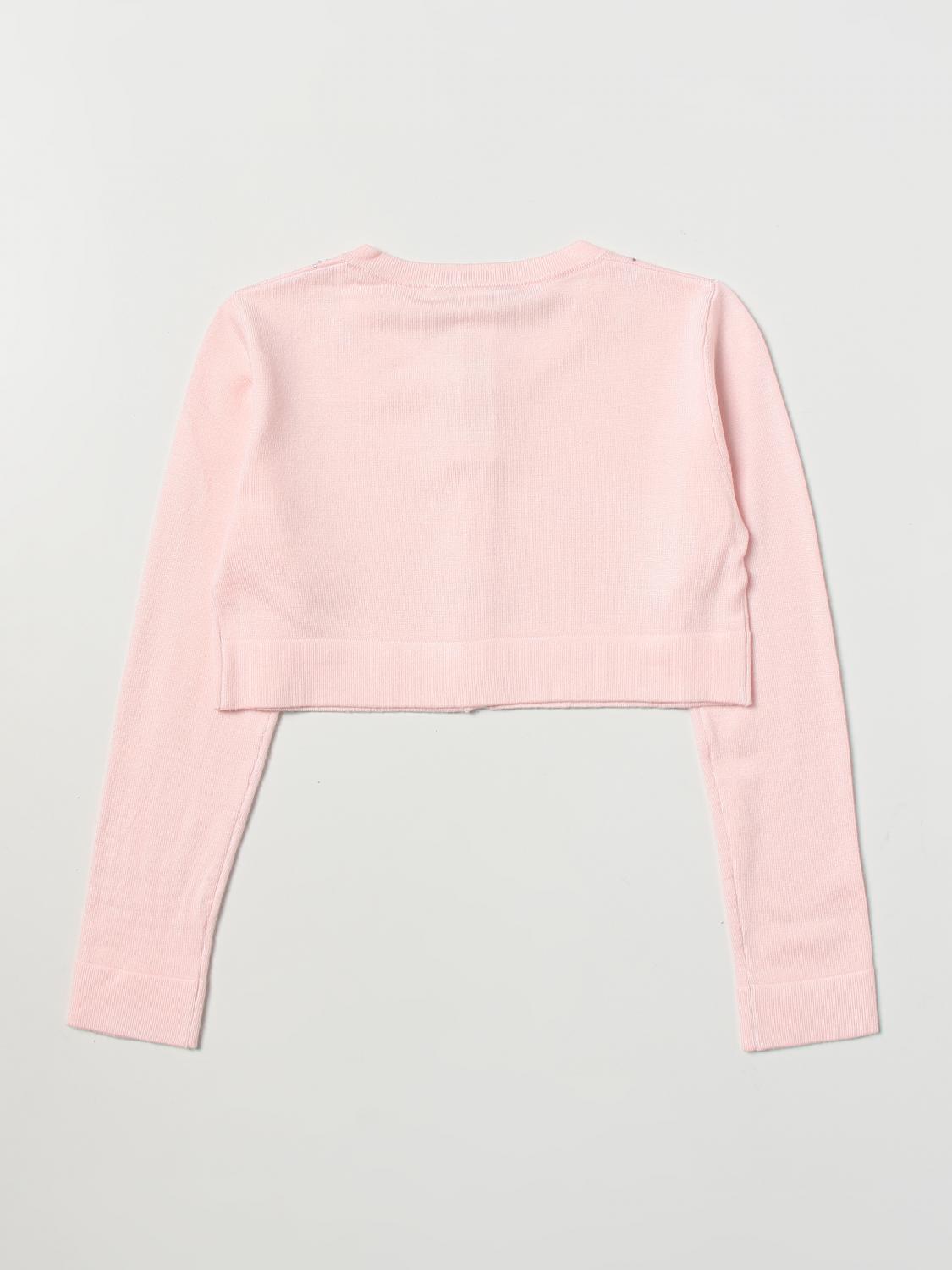 MISS BLUMARINE PULLOVER: Pullover kinder Miss Blumarine, Pink - Img 2
