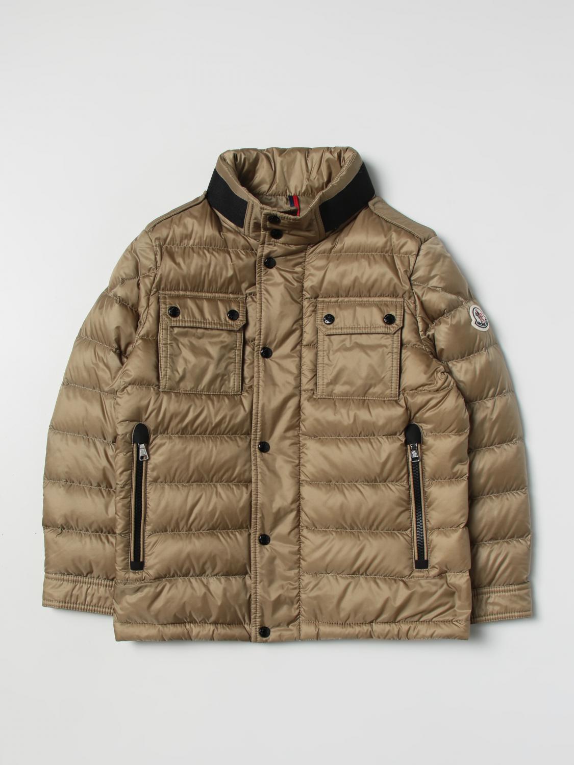 MONCLER CHAQUETA: Chaqueta niños Moncler, Marrón - Img 1