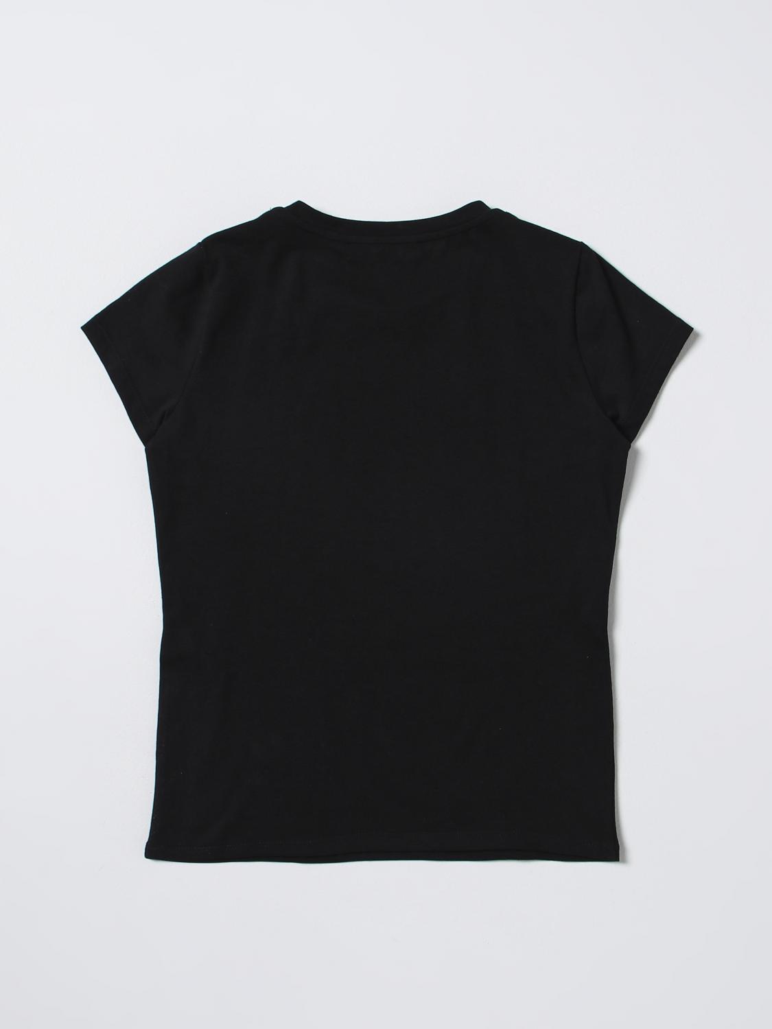 MISS BLUMARINE T-SHIRT: T-shirt kids Miss Blumarine, Black - Img 2