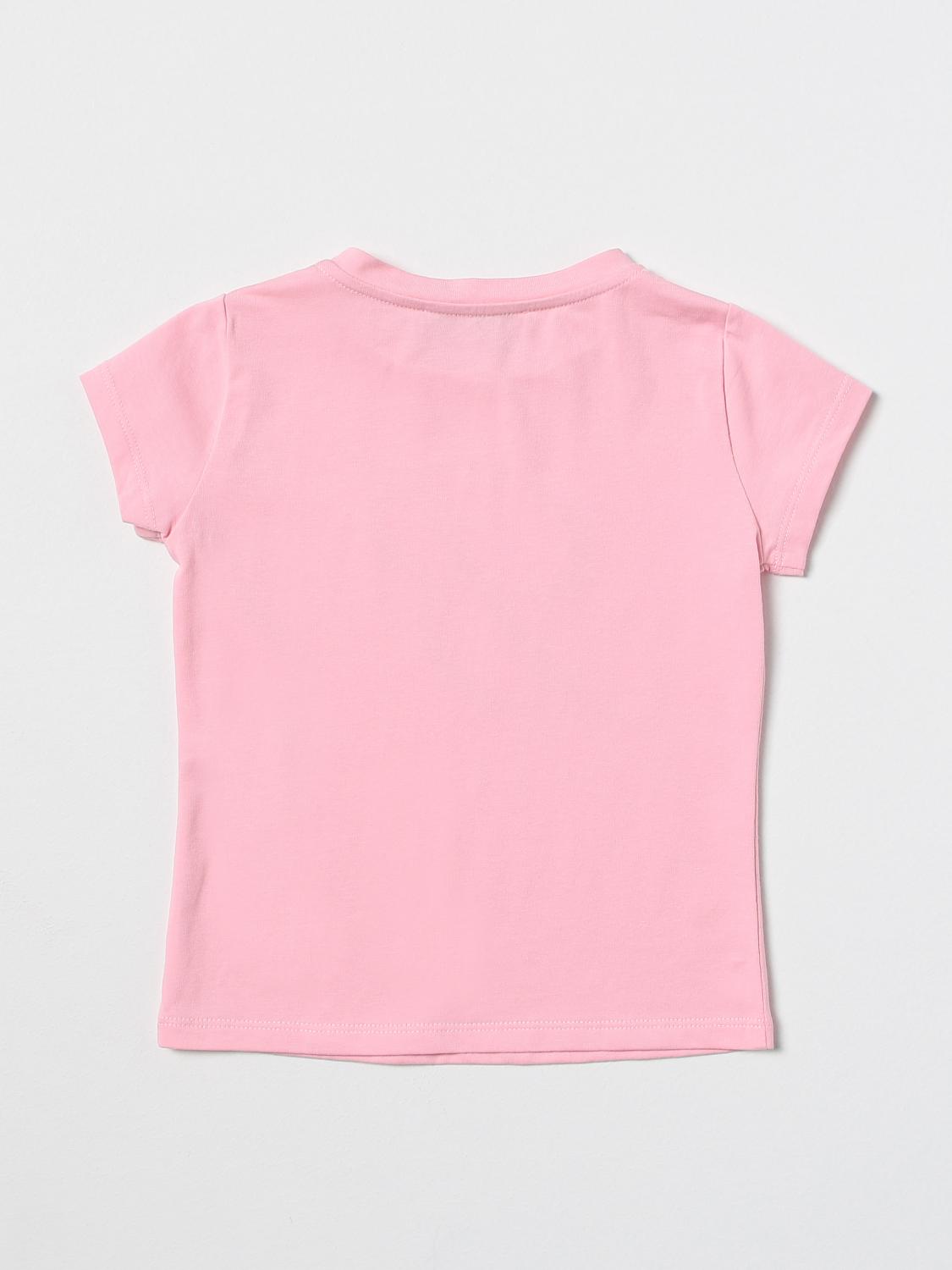 MISS BLUMARINE T-SHIRT: T-shirt kids Miss Blumarine, Pink - Img 2