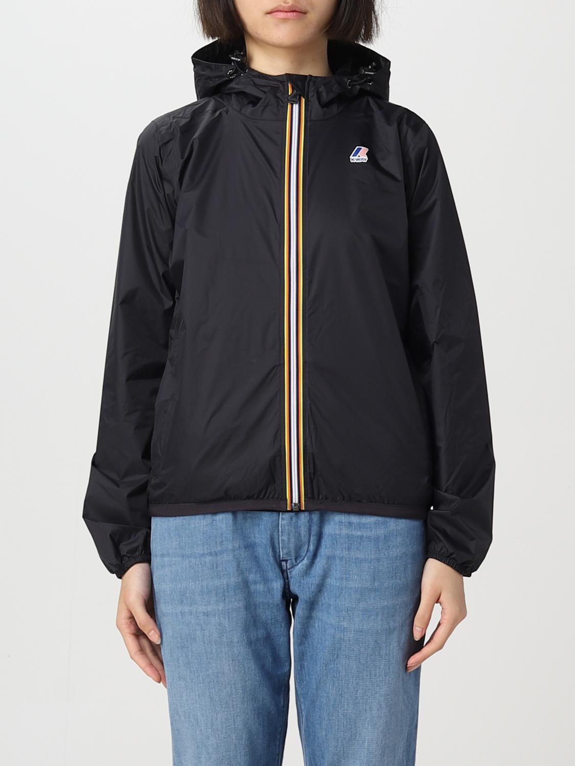 K-WAY GIACCA: Giacca Le Vrai 3.0 Claudette K-way in ripstop, Nero - Img 1