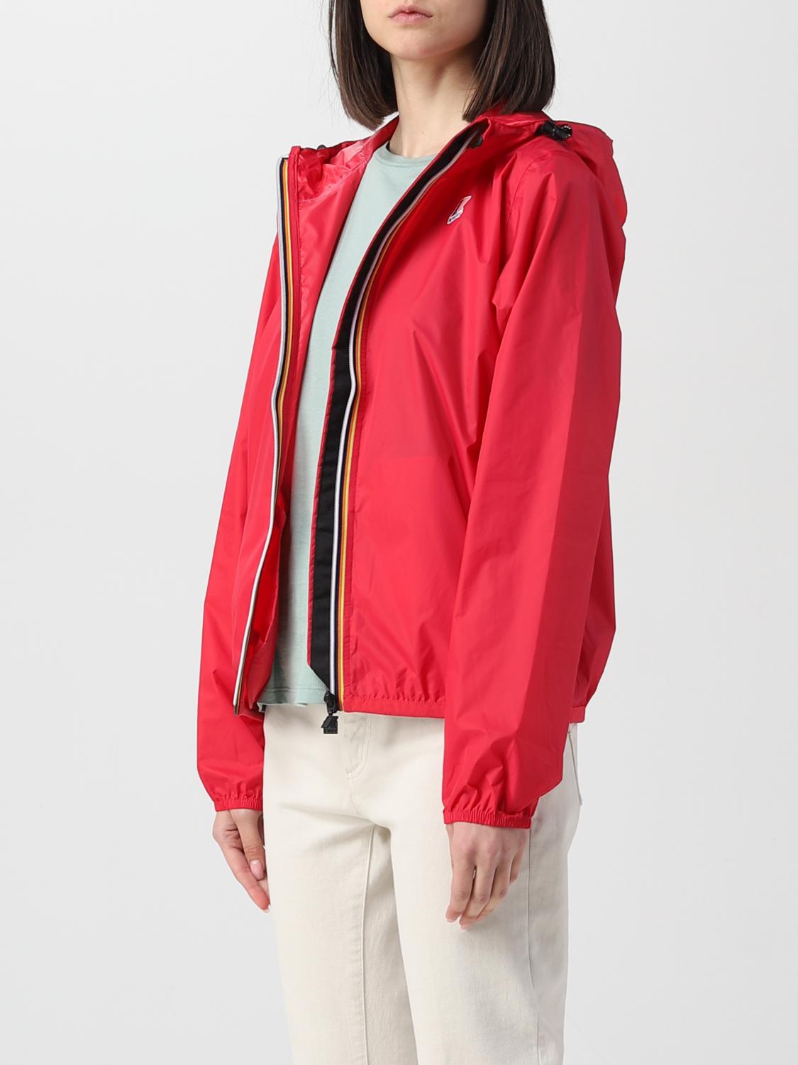 K-WAY CHAQUETA: Chaqueta mujer K-way, Cereza - Img 3