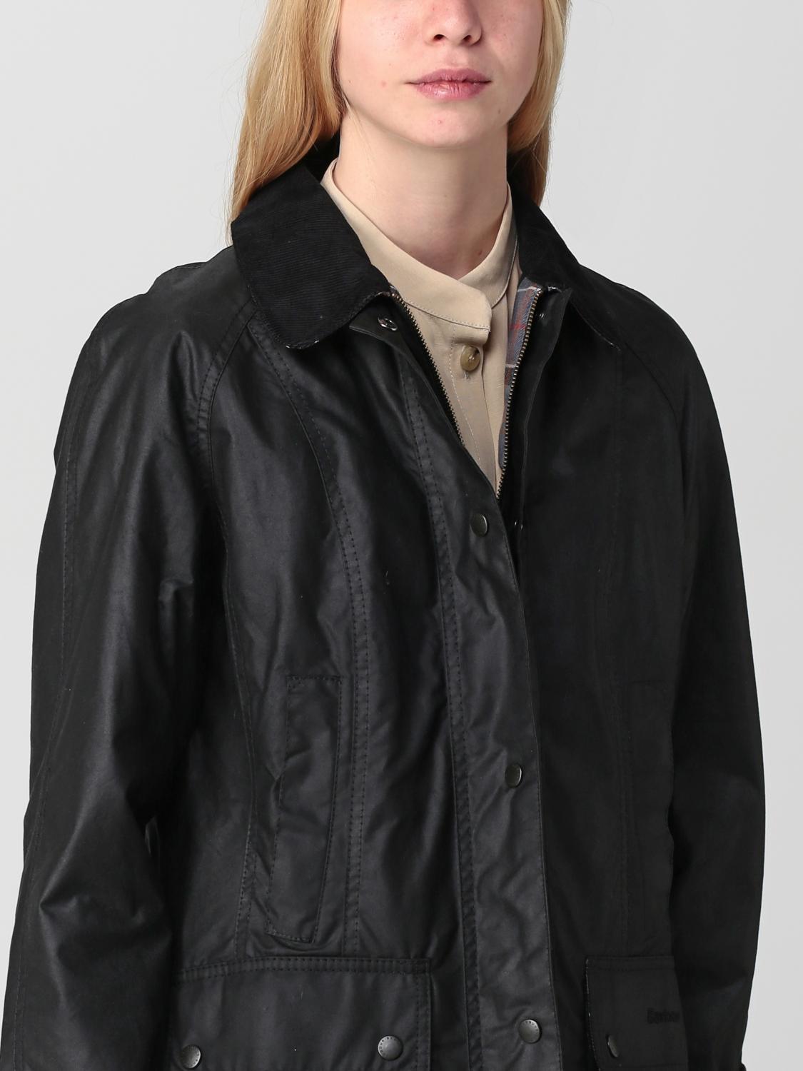 BARBOUR CHAQUETA: Chaqueta Barbour de algodón, Negro - Img 3