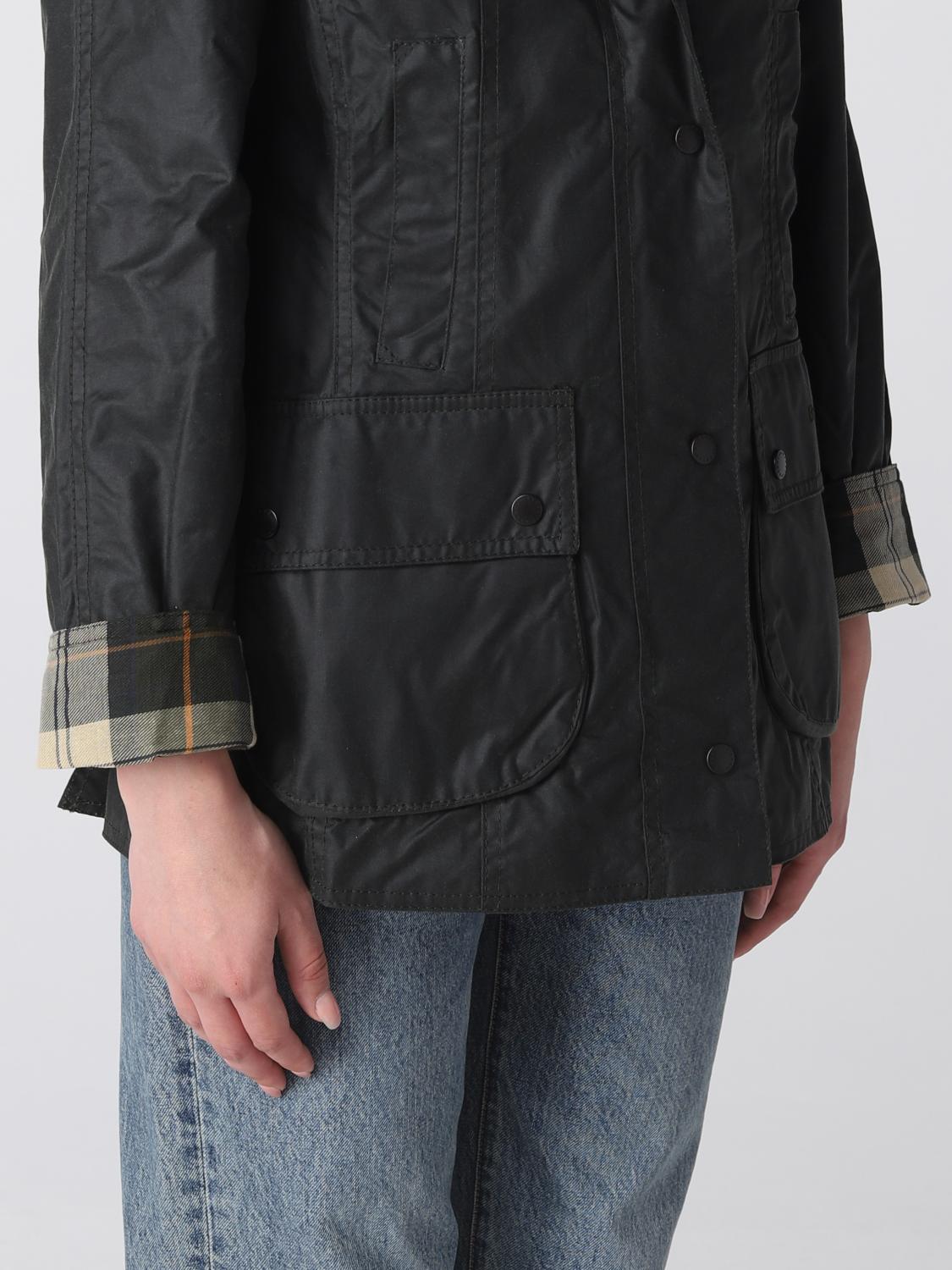 BARBOUR CHAQUETA: Chaqueta Barbour de algodón, Verde Salvia - Img 4